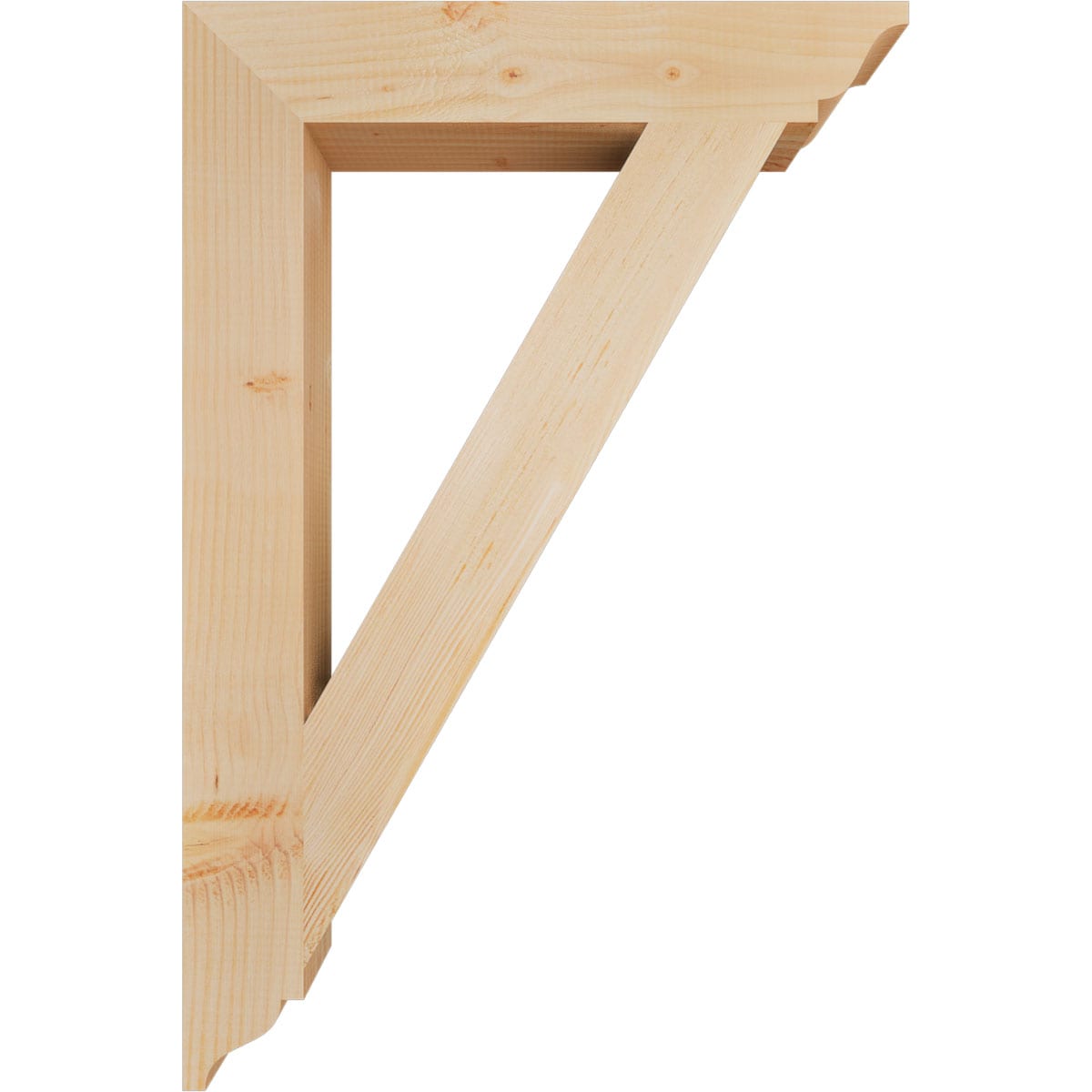Ekena Millwork BKT04X24X36TRA01SDF Exterior-Brackets-Braces - View #3