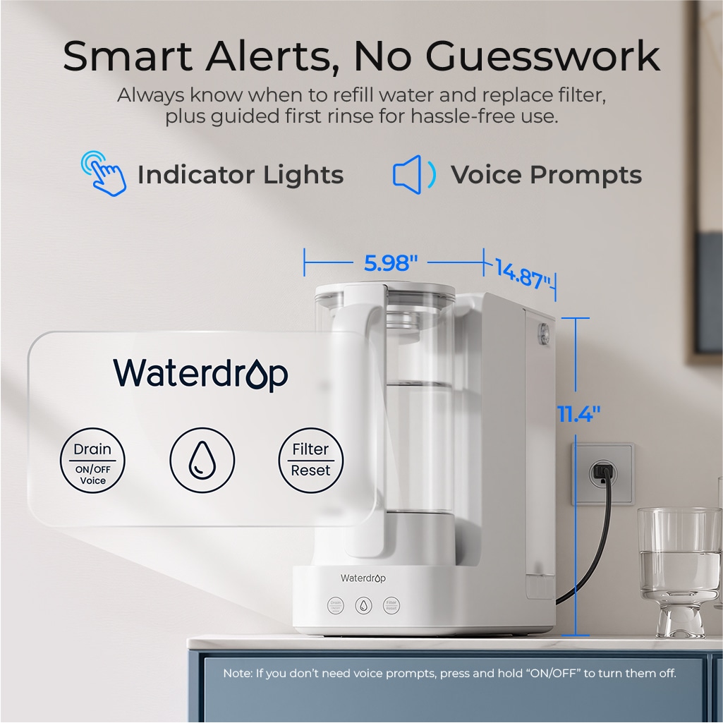 Waterdrop WD-C2SL-ST Faucet-Mount-Filters - View #3