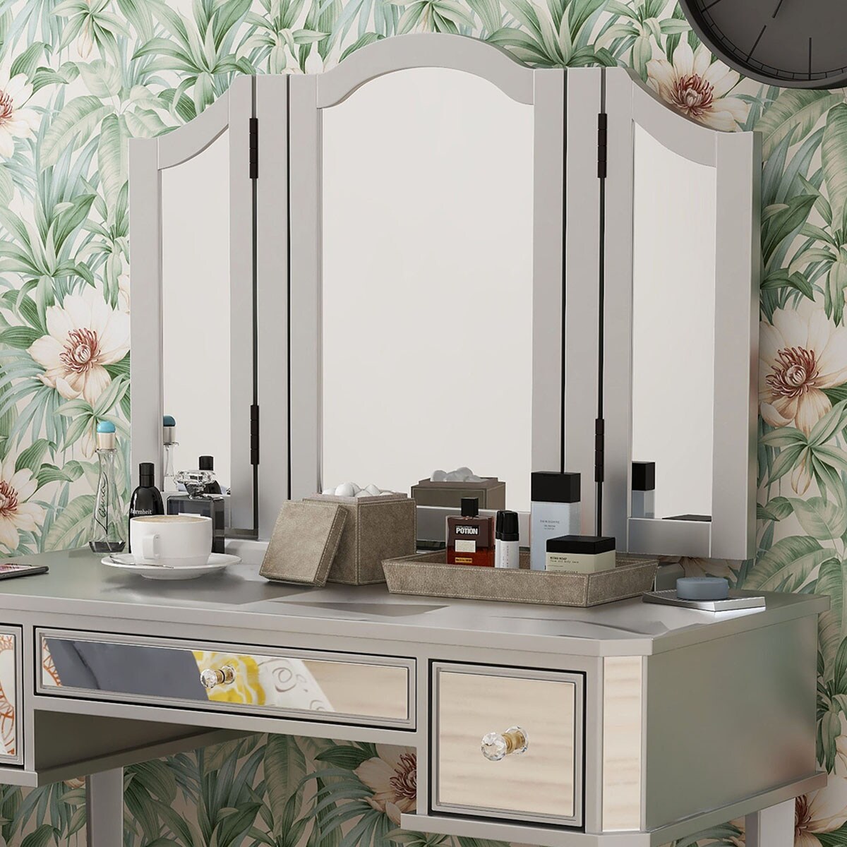 Furniture of America IDF-DK6148SV Bedroom-Vanities - View #8