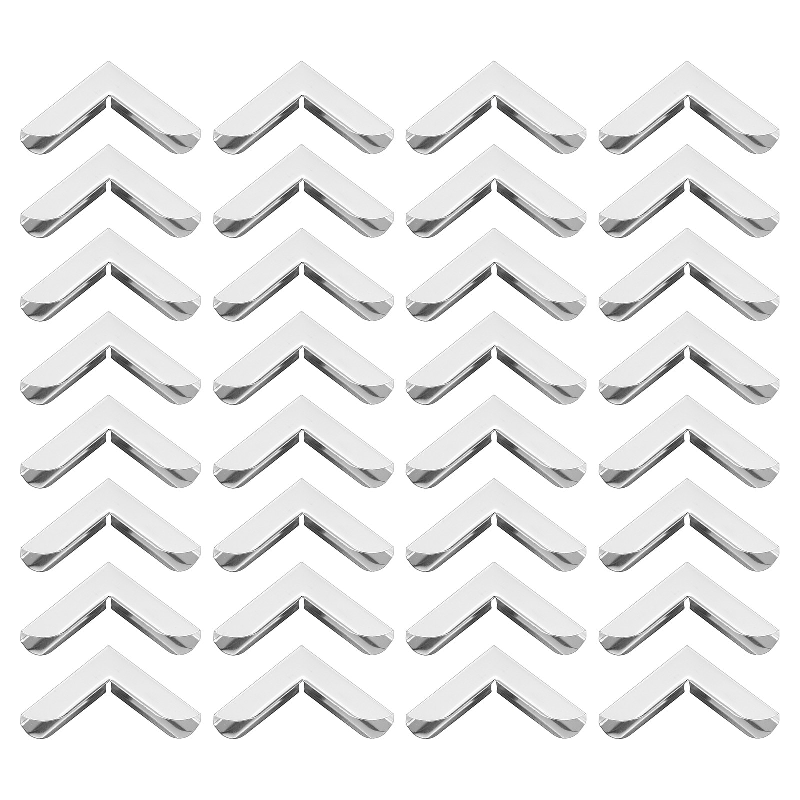 PATIKIL 32mm Metal Book Corners 50pcs Photo Corners Book Corners ...