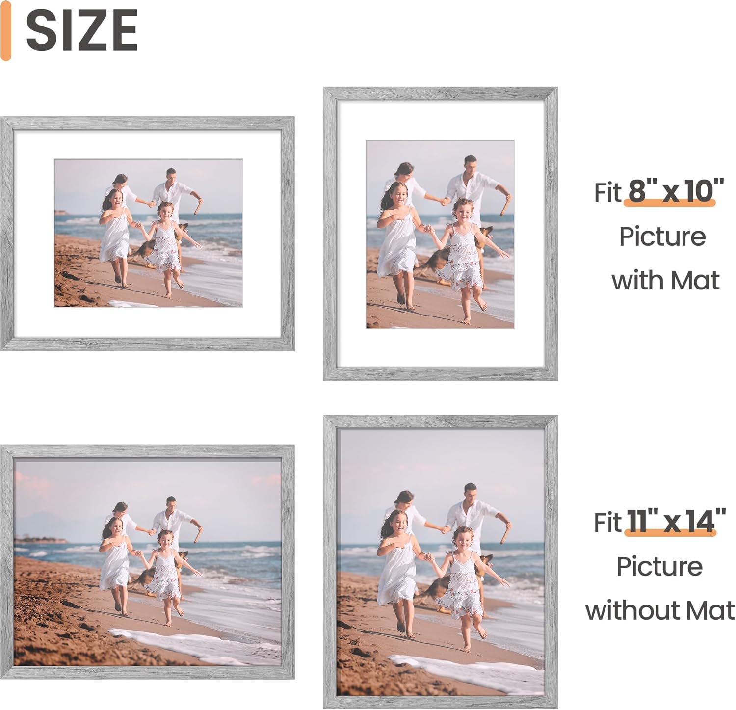 Upsimples B0C6JVPXZC Picture-Frames - View #3