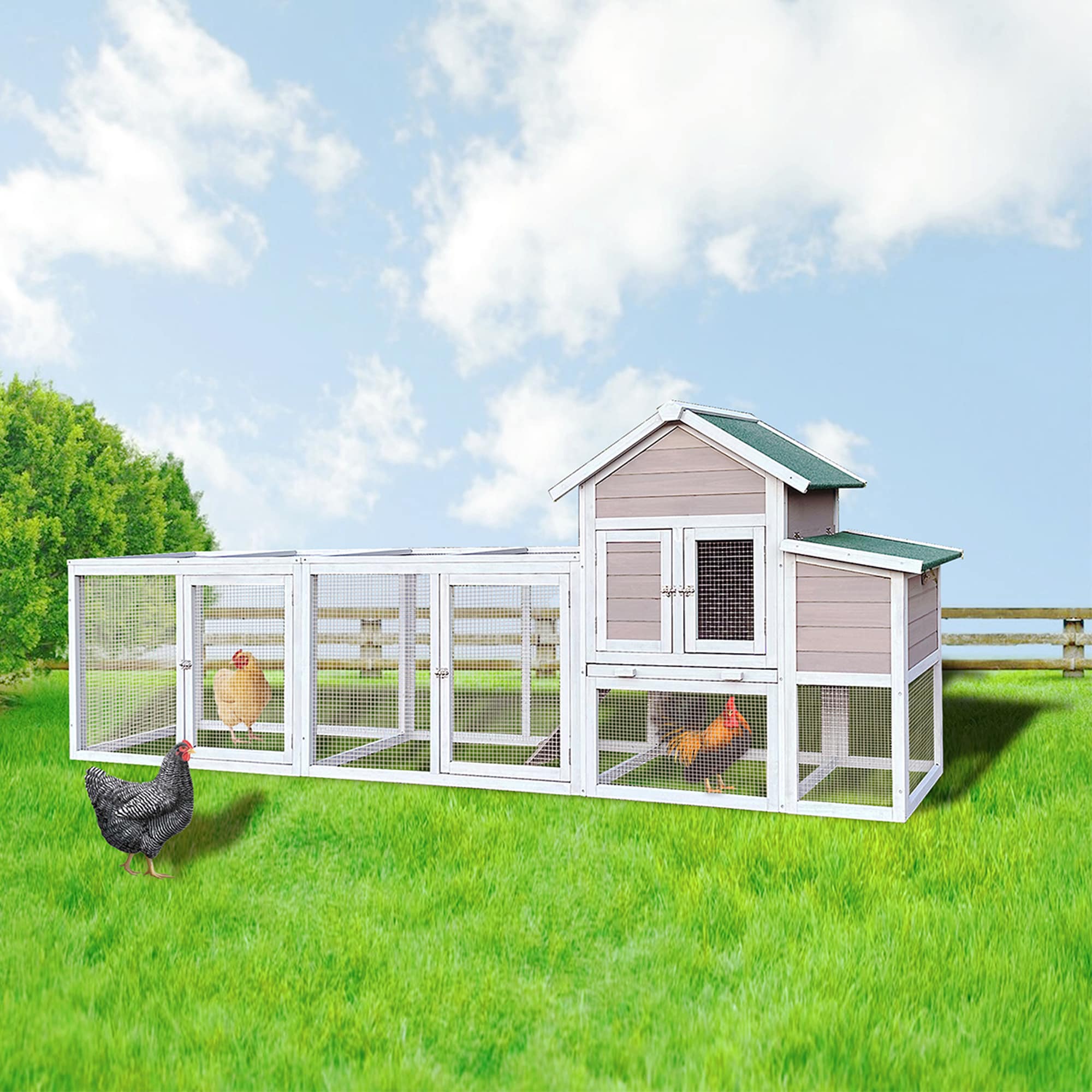 Gaierptone CRXYV99LY0U Chicken-Coops-Rabbit-Hutches - View #2