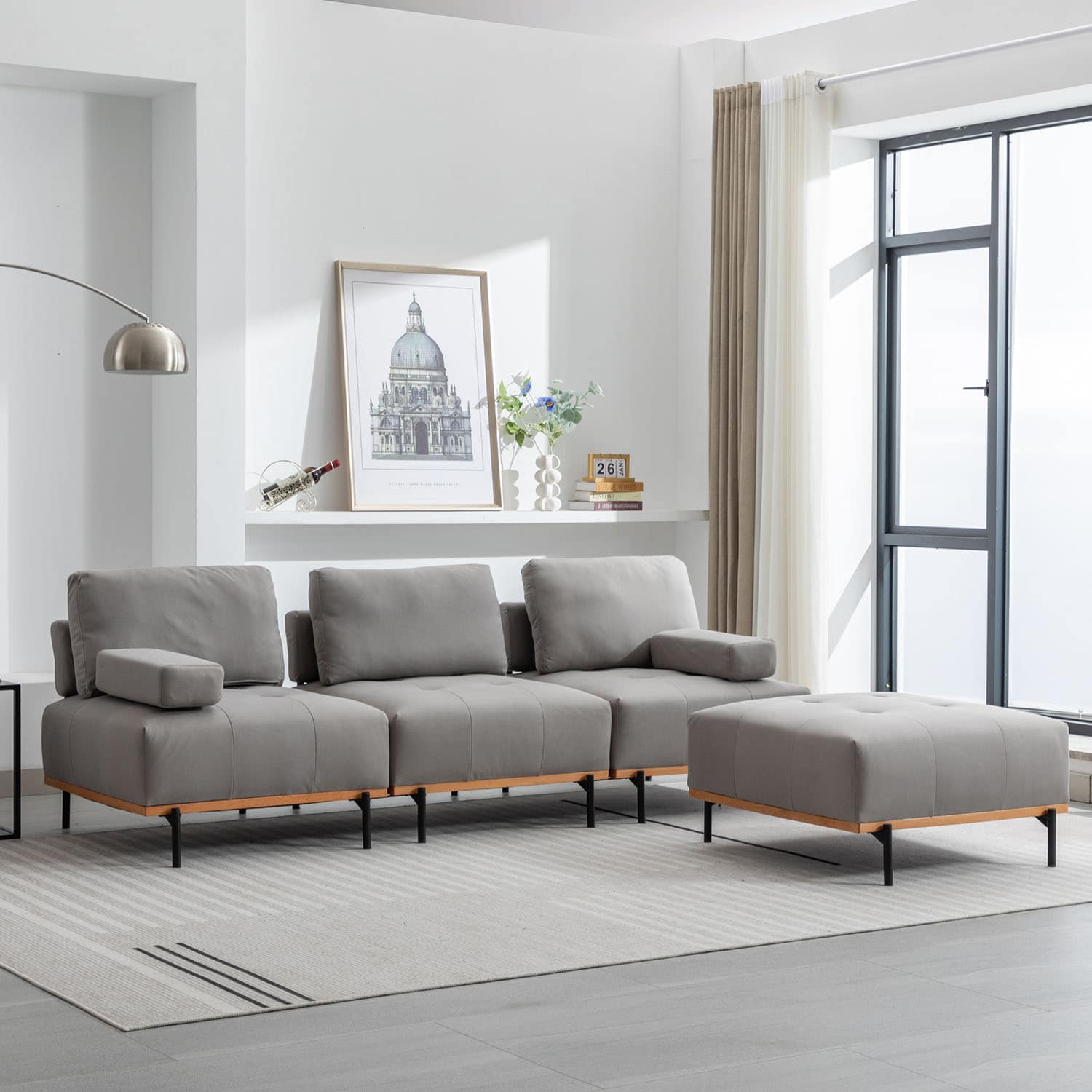 SINOFURN SYB920009WT Sofas-Loveseats - View #11