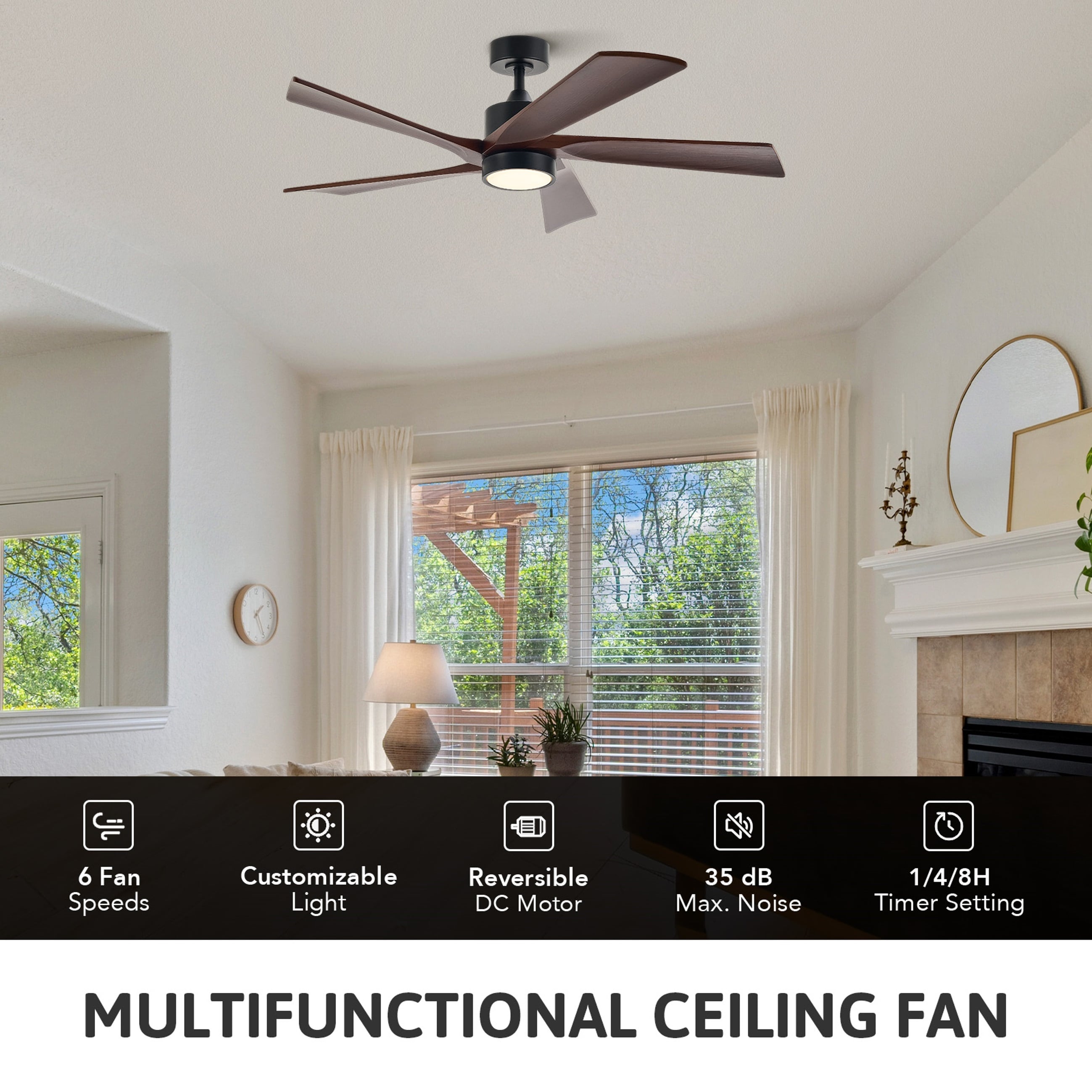 CO-Z CFN-1319-BW Ceiling-Fans - View #4