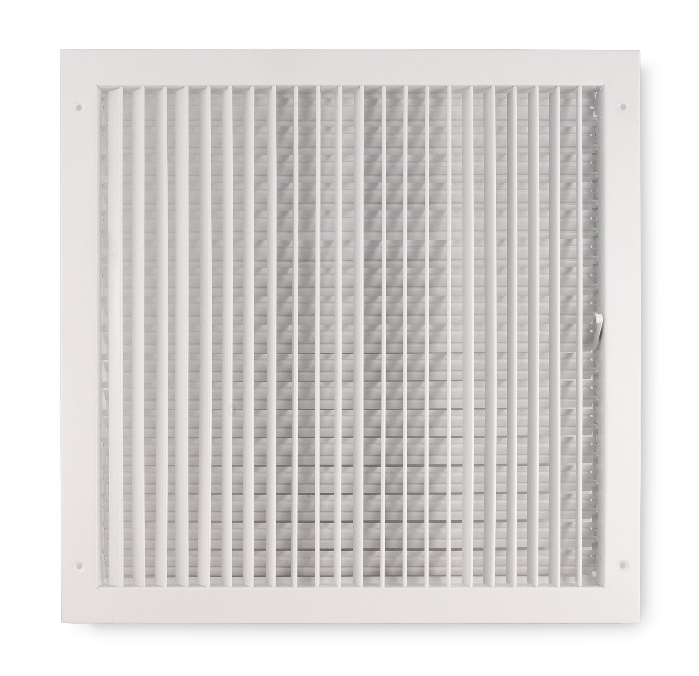 Accord Ventilation 16-in x 16-in Steel White Sidewall/Ceiling Register ...