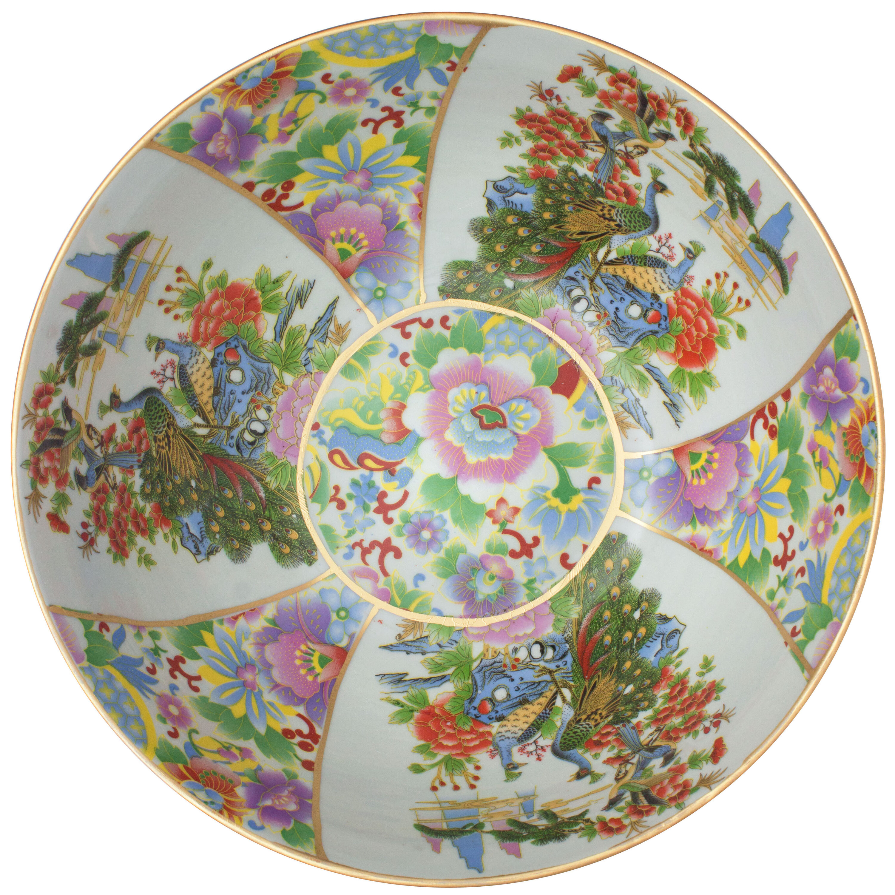 Oriental Furniture BW-BOWL-GDN1 Decorative-Accessories - Thumbnail View #3