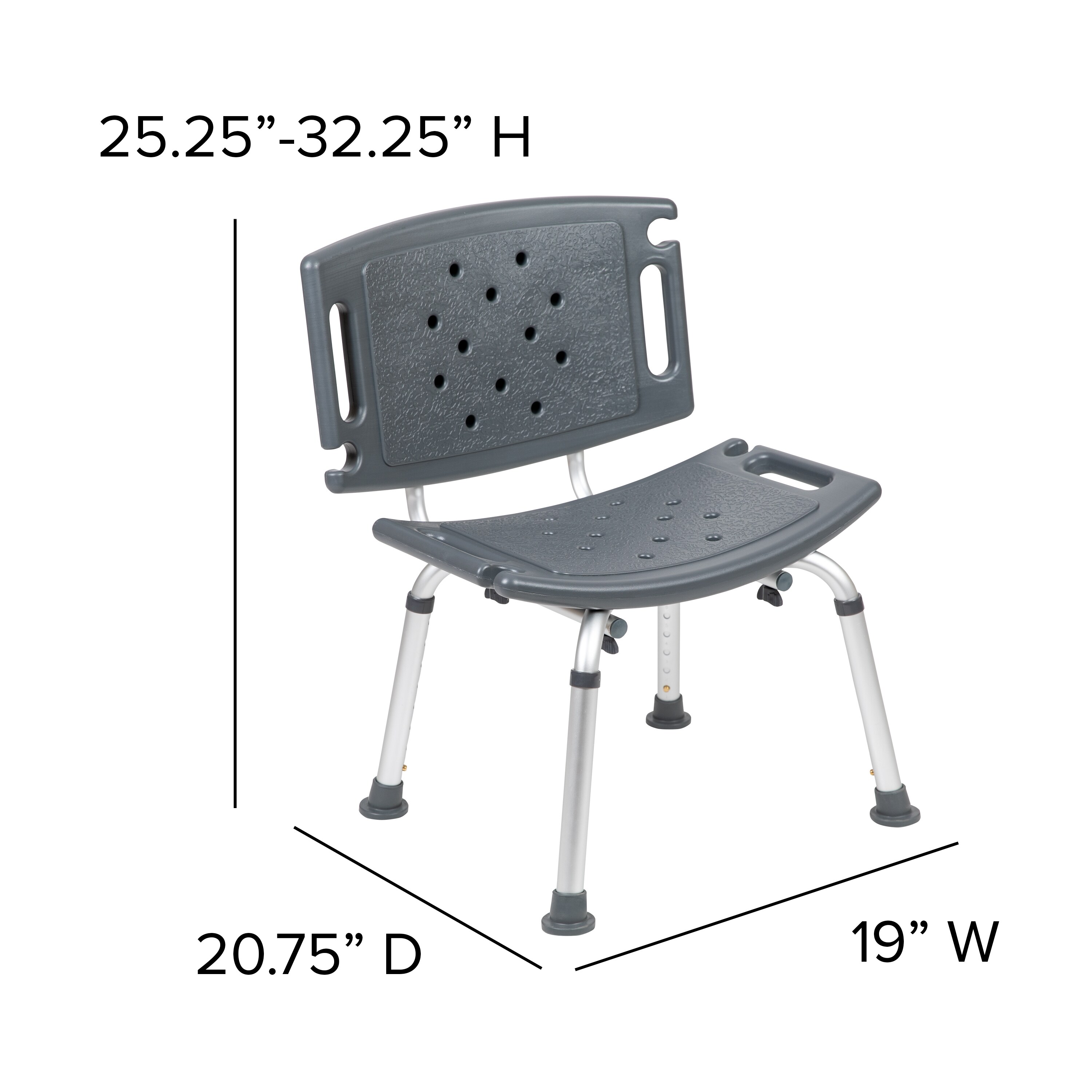 Flash Furniture 889142563709 Bath-Safety-Seats-Benches - View #5