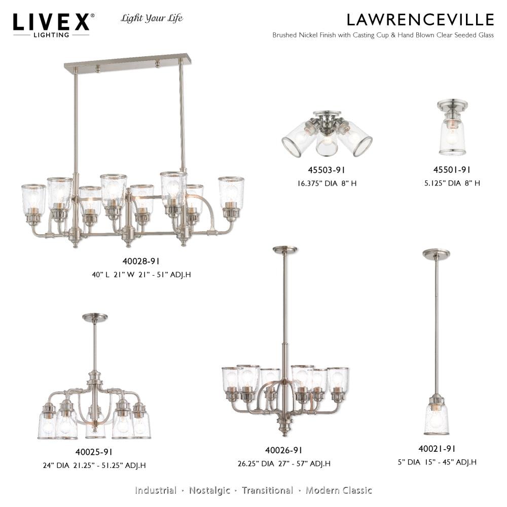 Livex Lighting 45501-91 flushmounts - View #7