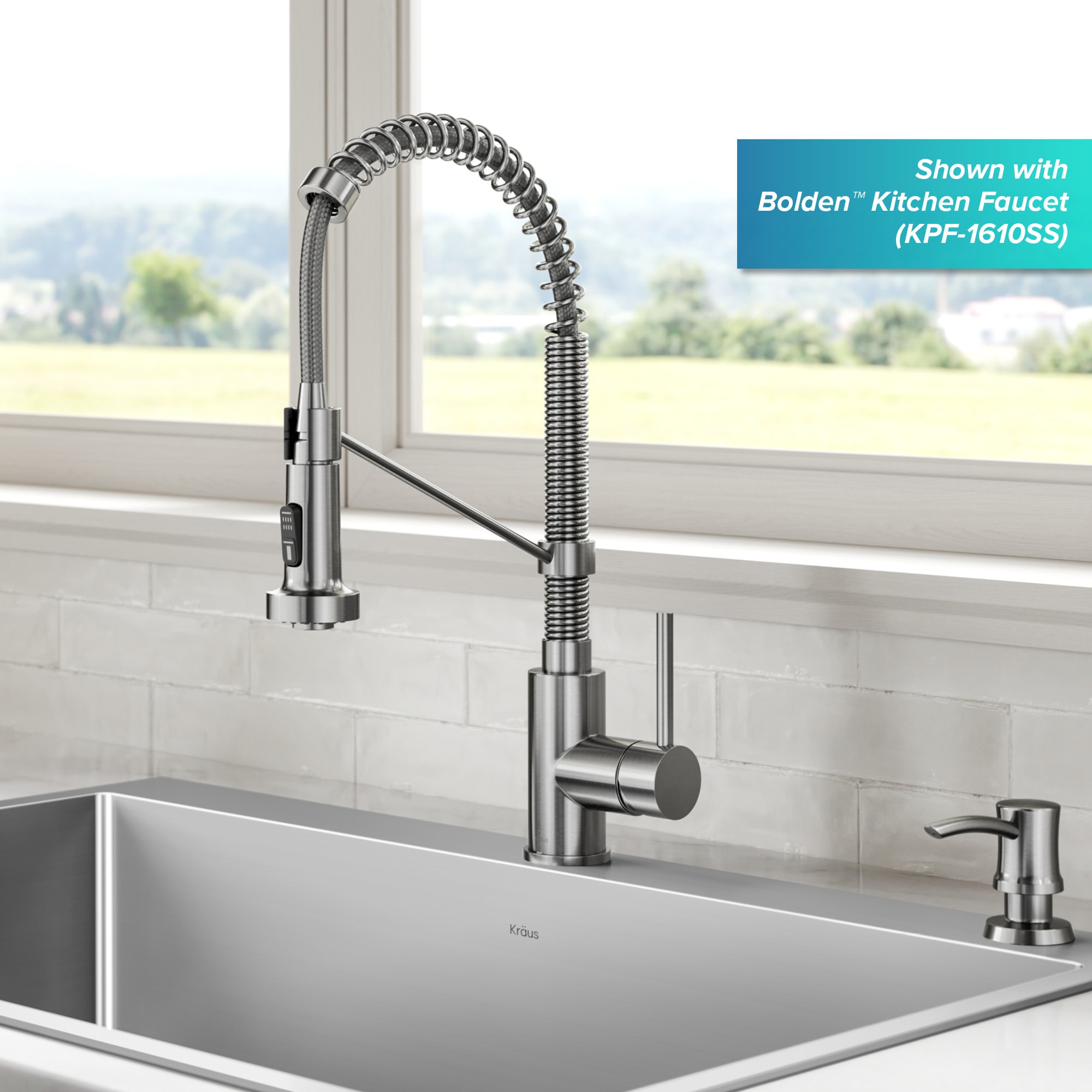 Kraus KSD-54SS Soap-Lotion-Dispensers - View #4