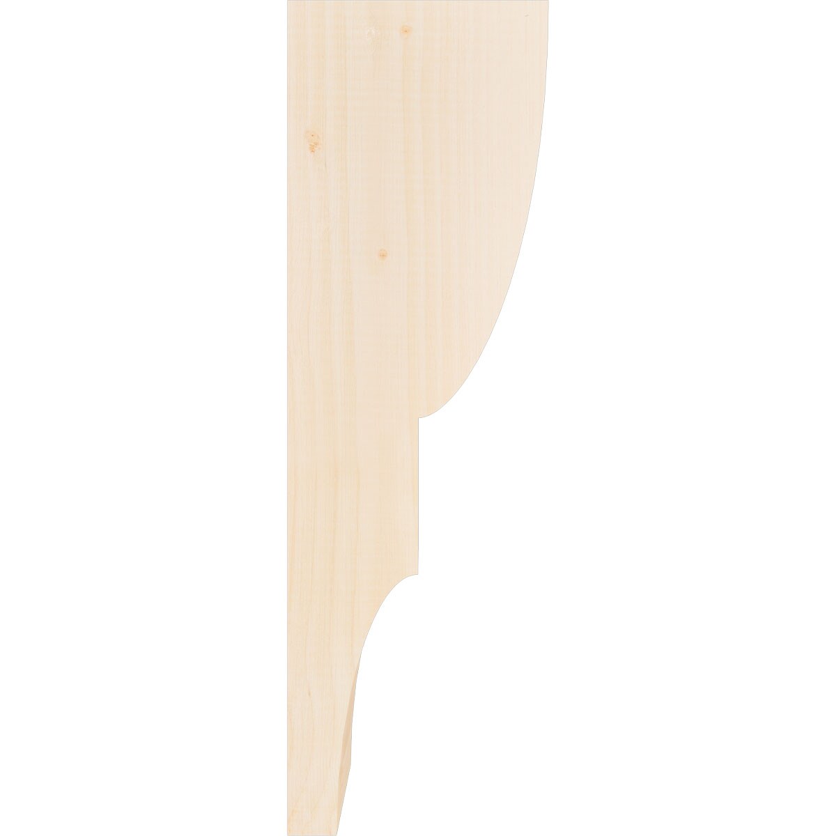 Ekena Millwork COR06X08X24RID00SDF corbels - View #3