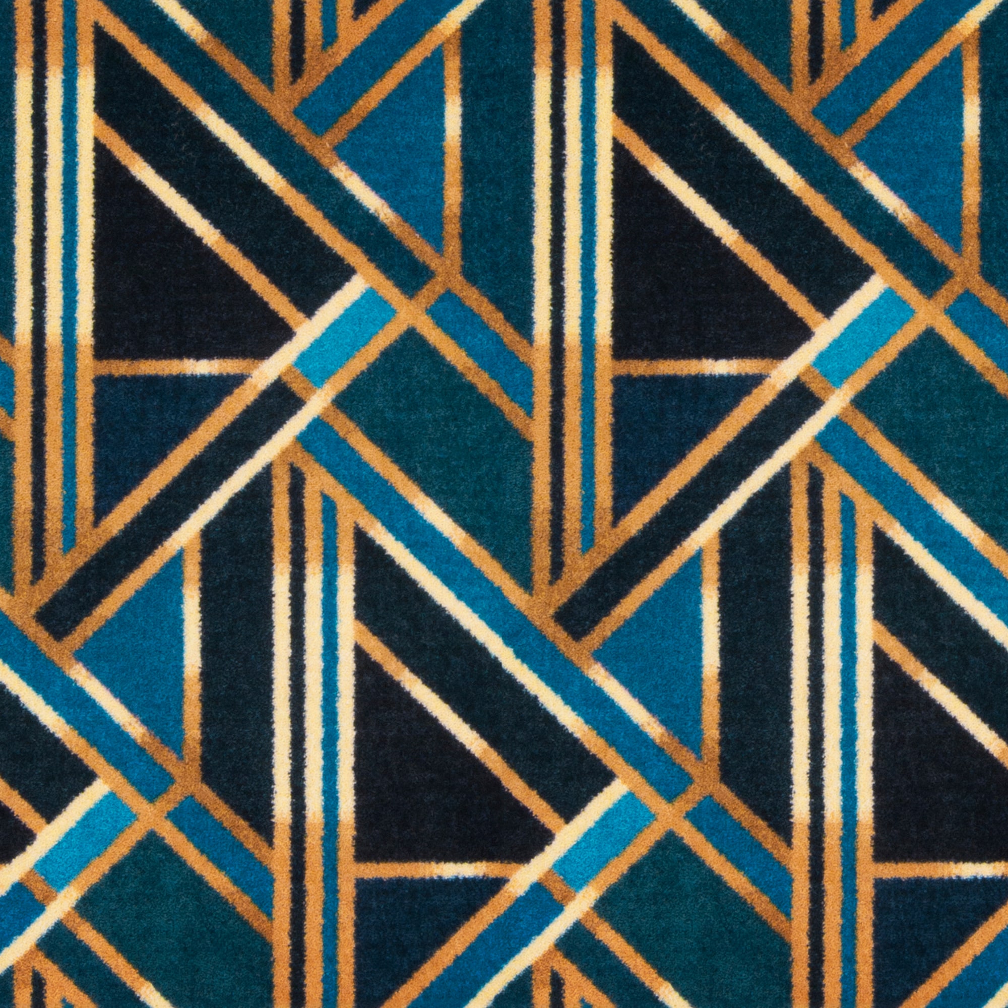 Joy Carpets 2062W-01-26 Home Office Moderne Azure Blue 26-oz sq yard Nylon Pattern Indoor Carpet