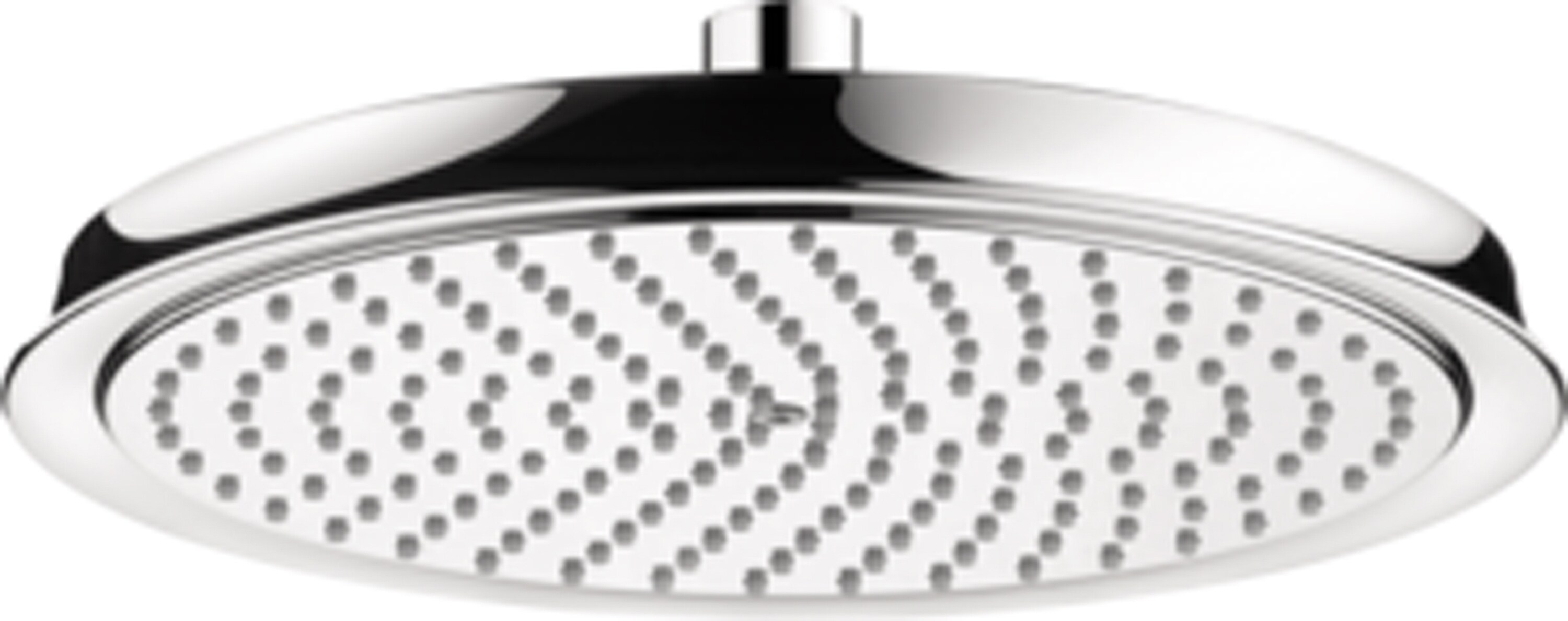 Hansgrohe 26924831 Polished Nickel Sold separately Single function 8.38-Inches Round Shower Faucet
