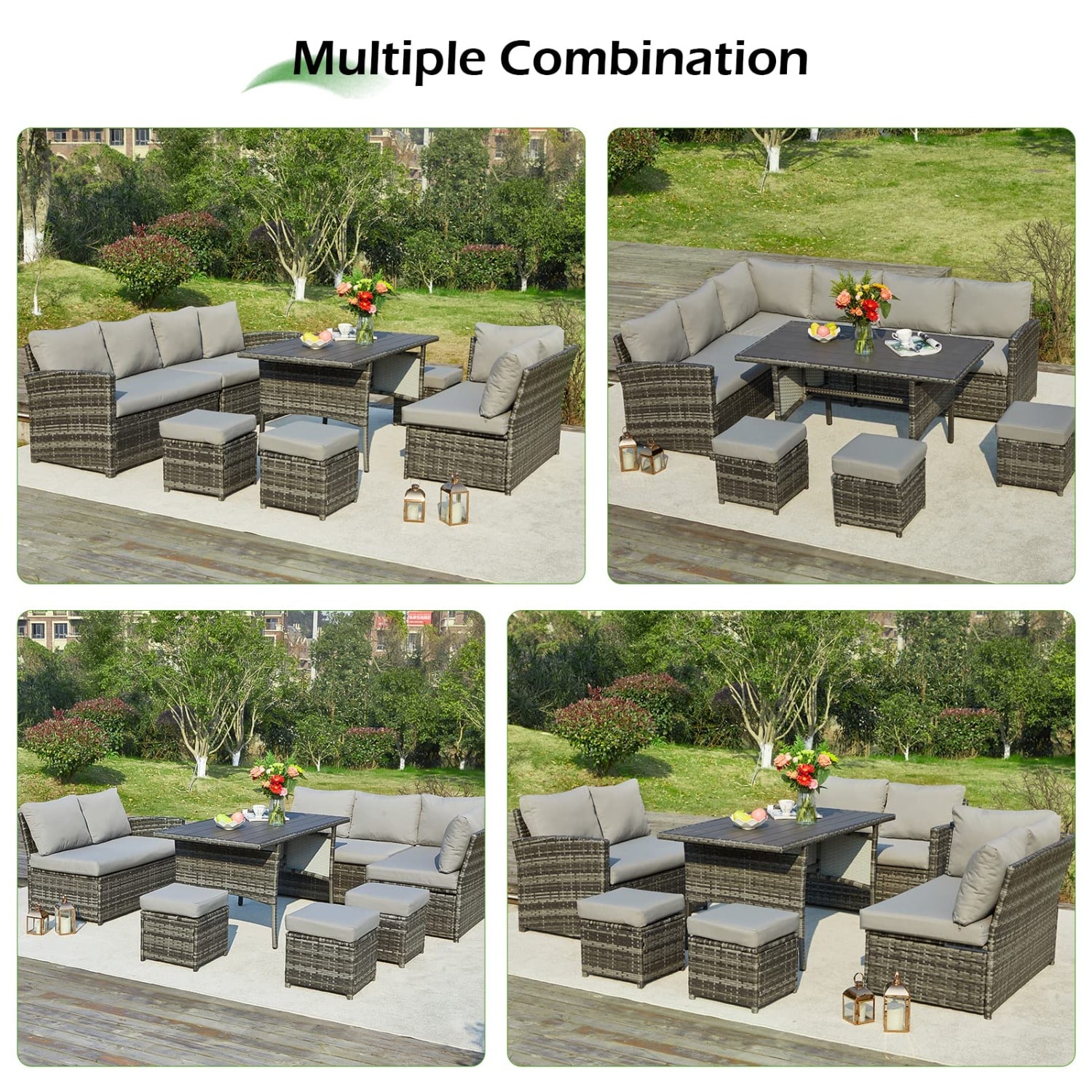 AECOJOY 16076GR-LS01 Patio-Sofas-Daybeds - View #5