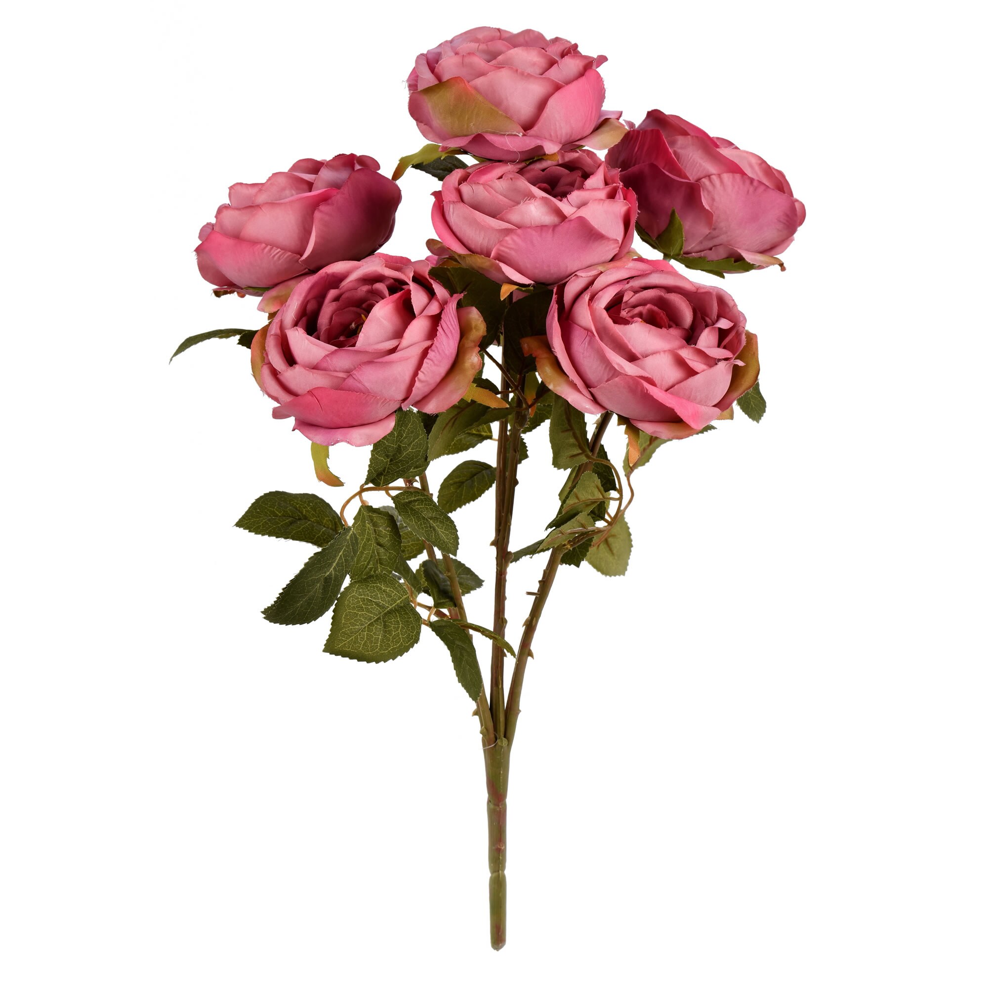 Vickerman FR190601 17.5-Inches Mauve Indoor Desktop Rose Artificial flower