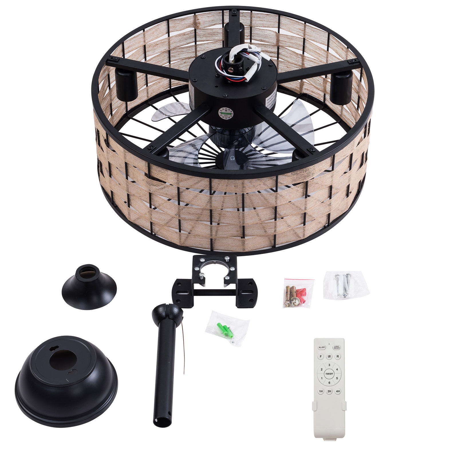 Oukaning HG-HCXLST-6124-US Ceiling-Fans - View #8