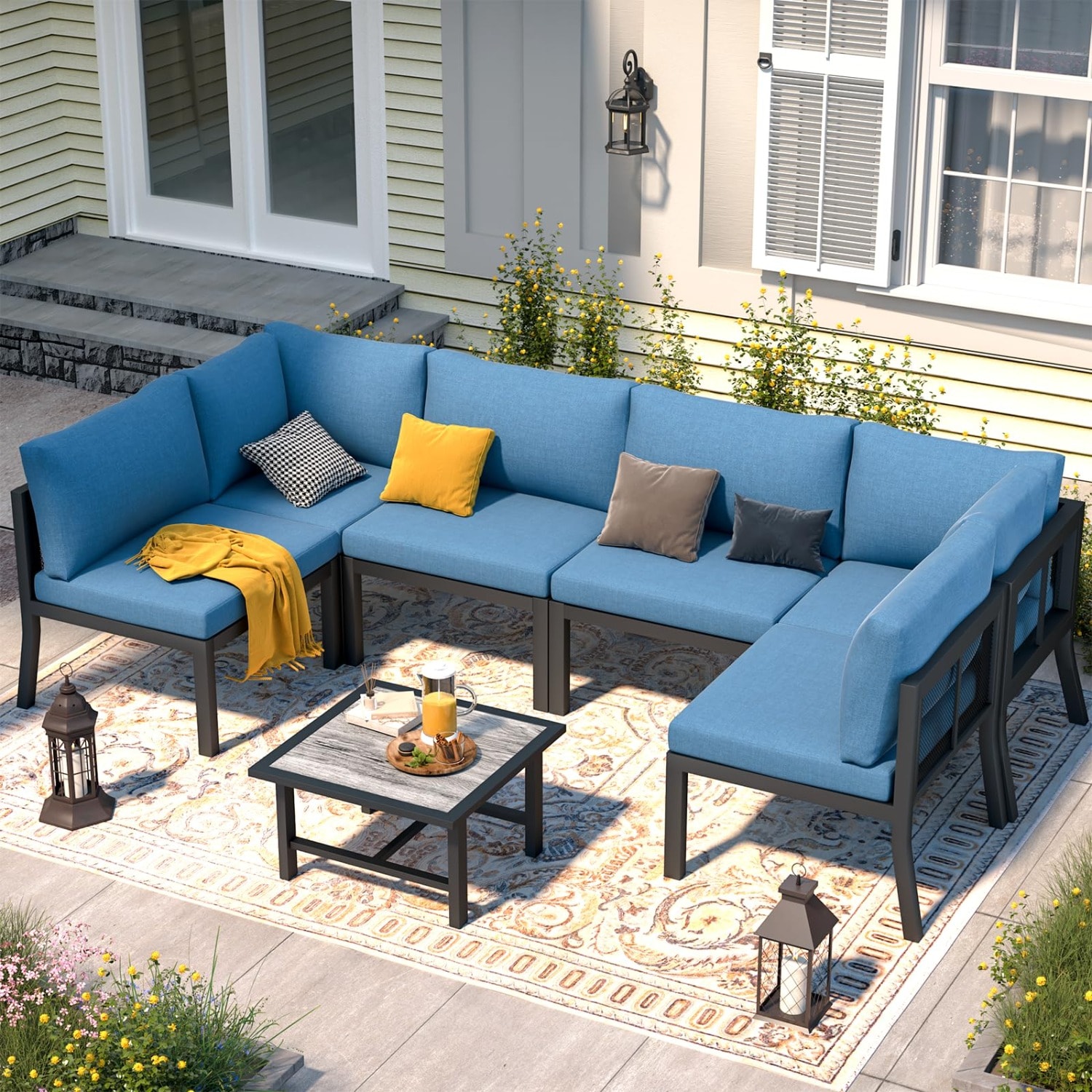 AECOJOY 16317DL-LS01 Patio-Sofas-Daybeds - View #2