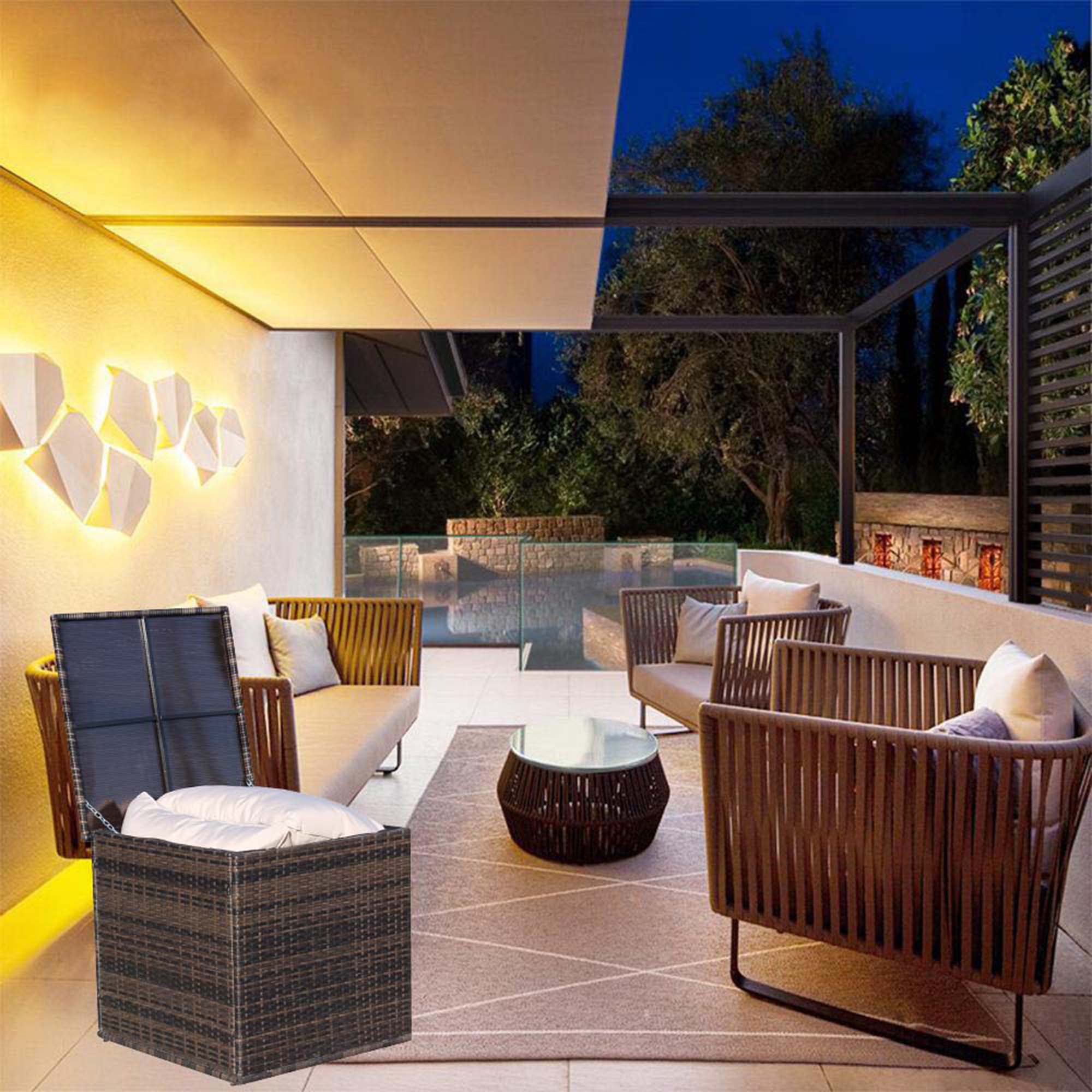 SINOFURN SYA690042BN Deck-Boxes - View #2