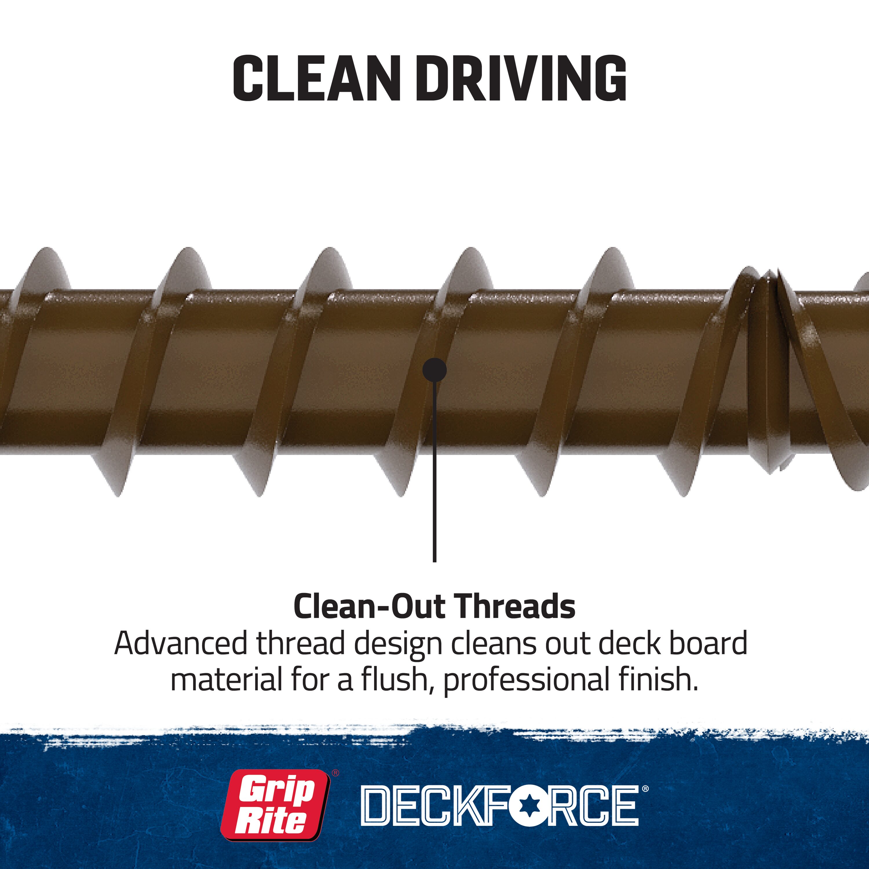 DeckForce by Grip Rite GRDFCS212ACA10BK Deck-Screws - View #6
