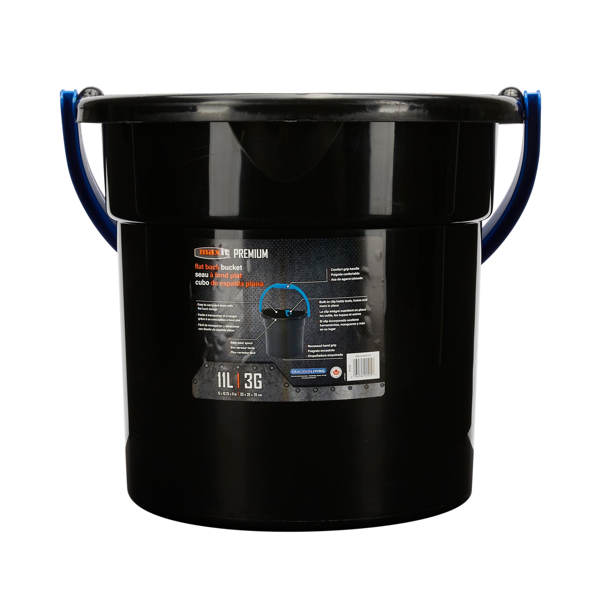 Lowe's 5-Gallon (s) Plastic General Bucket in the Buckets department at