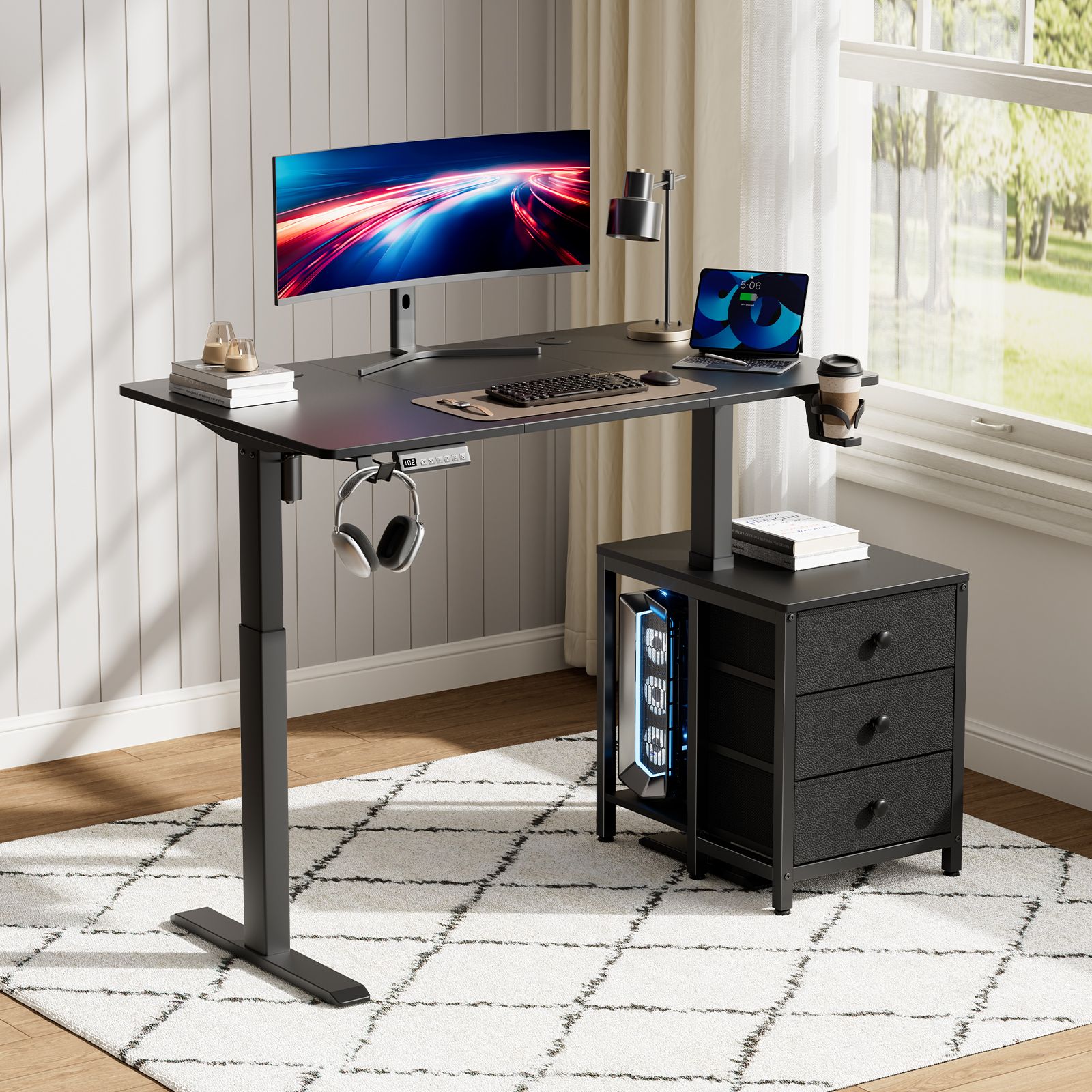 HAUSOURCE LW-HOT003BL-12 desks - View #2