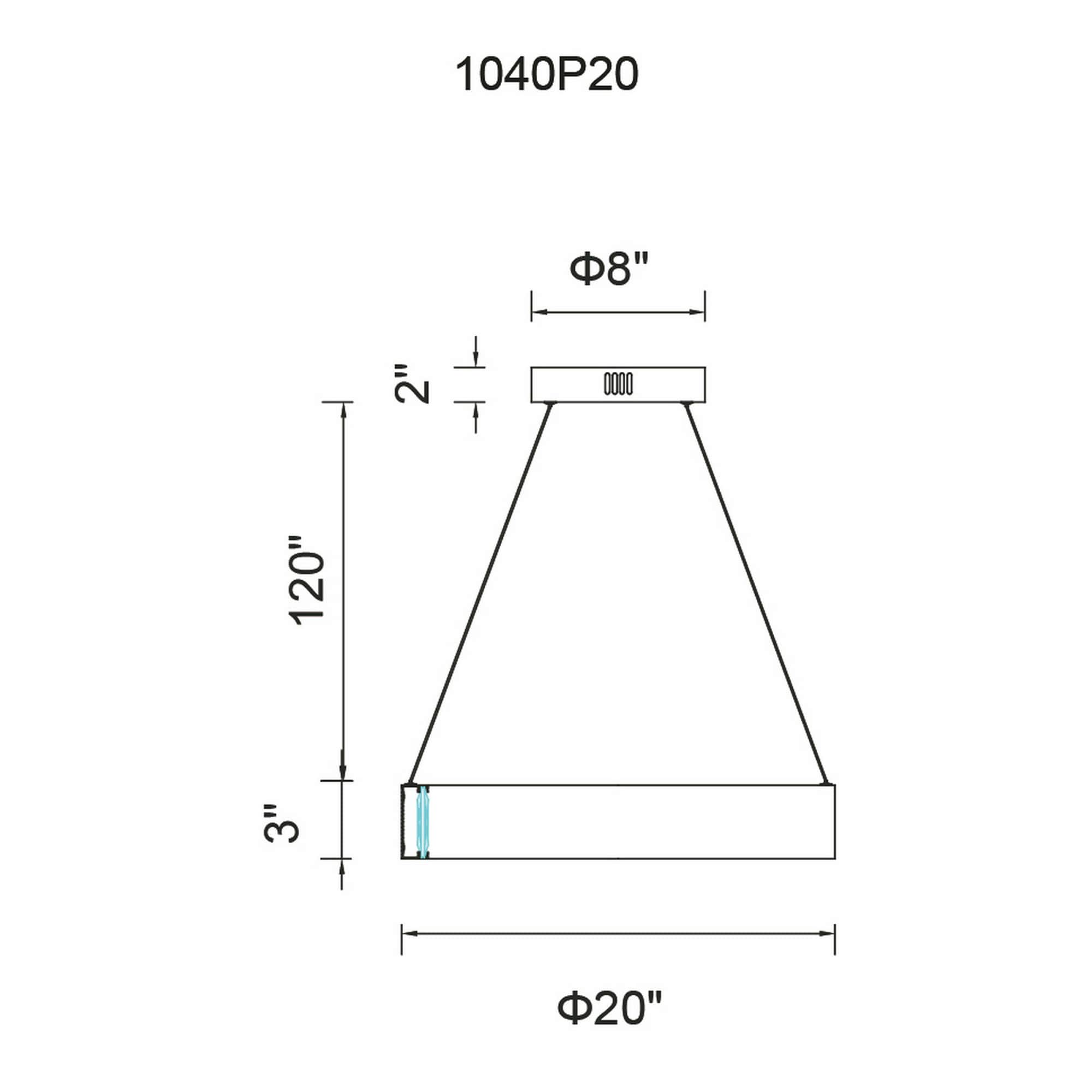 CWI Lighting 1040P20-101 b090015 - View #9