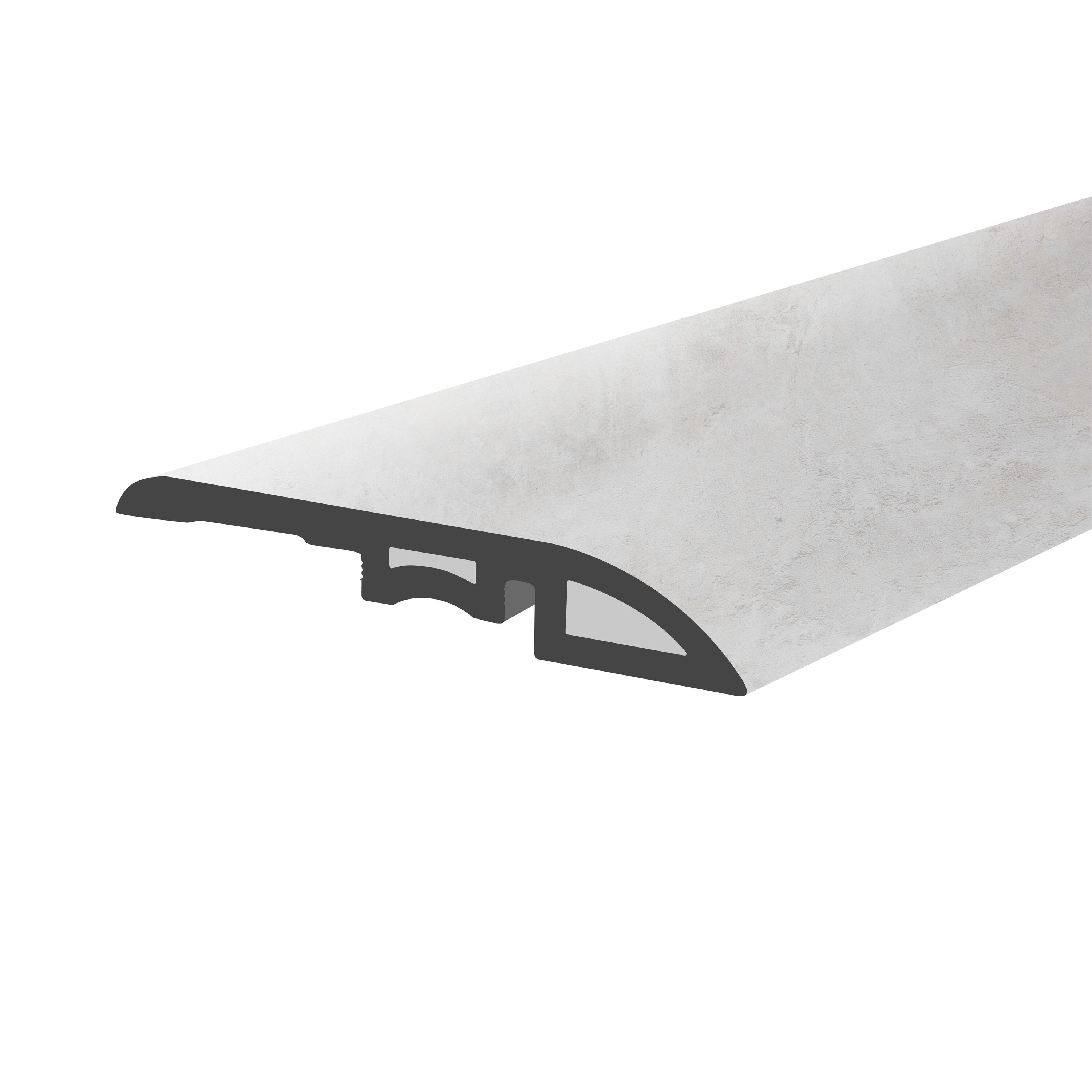 Lucida USA GC-327RM GlueCore Reducer Silkstone 0.27-in T x 1.75-in W x 48-in L Vinyl Reducer