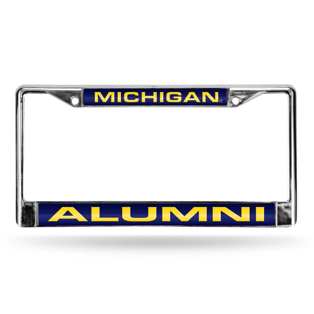 Rico Industries Michigan Wolverines License Plate Frame At Lowes.com