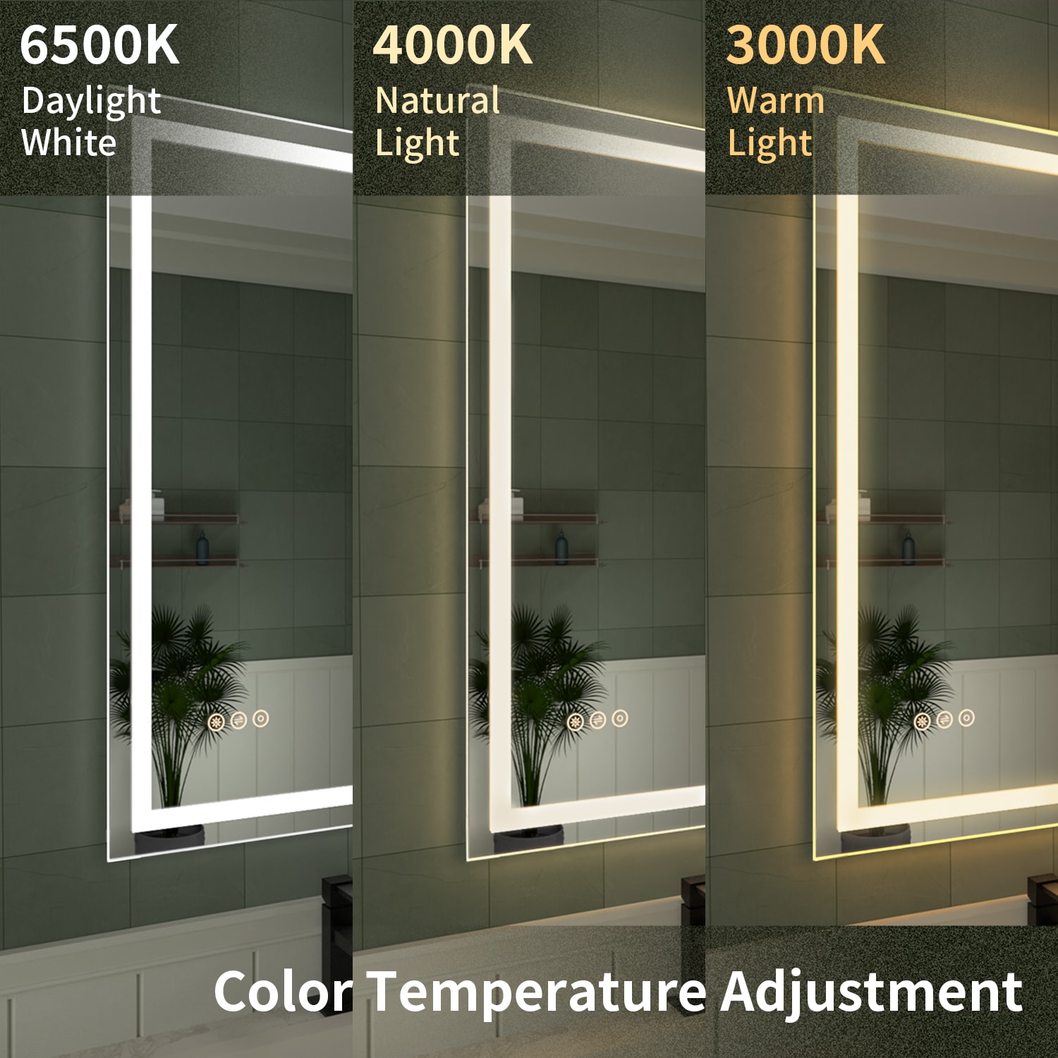 TaiMei MD04-3036SF1 Framed-Bath-Mirrors - View #10