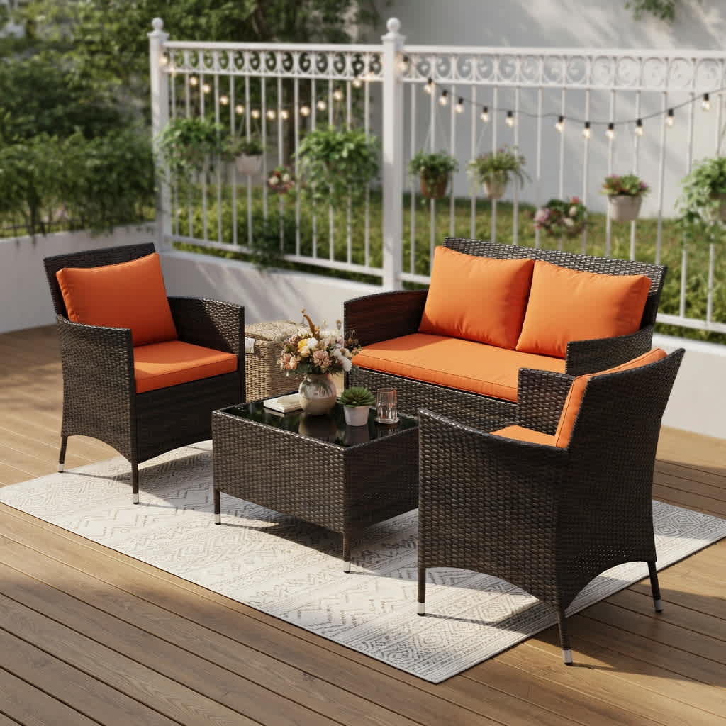 Choco Moon 5357740124240 Patio-Conversation-Sets - View #7
