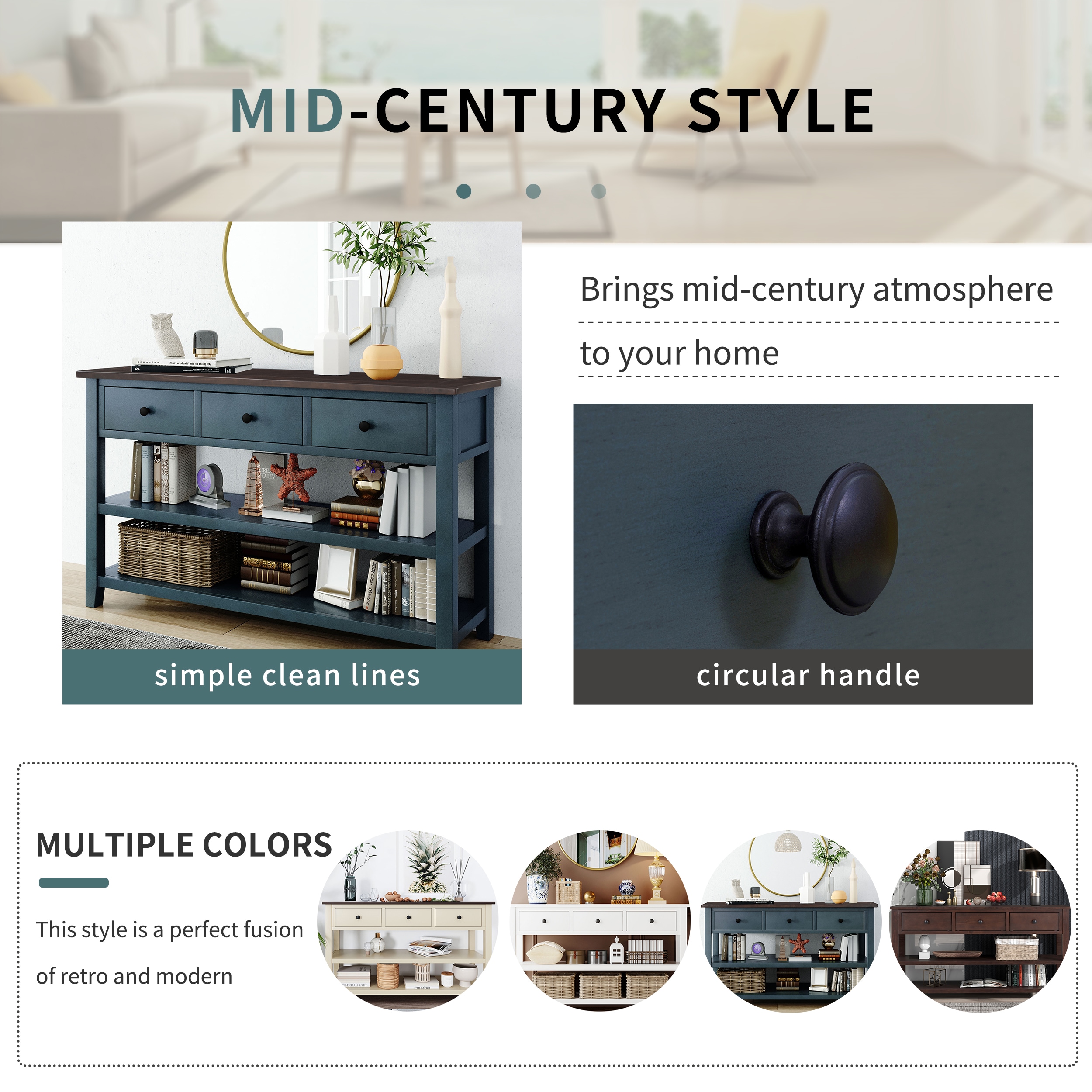 ModernLuxe WF199598AAM Console-Sofa-Tables - View #6