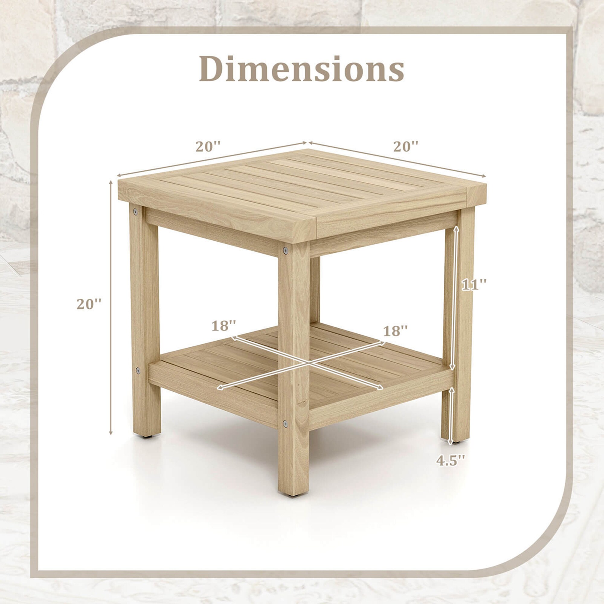 Costway HCST02636 End-Tables - View #2
