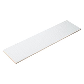 American Olean Mooreland Carrara White 4-in x 4-in Glazed Ceramic Subway Wall Tile Sample American Olean Mooreland Carrara White 4-in x 4-in Glazed Ceramic Subway Wall Tile Sample