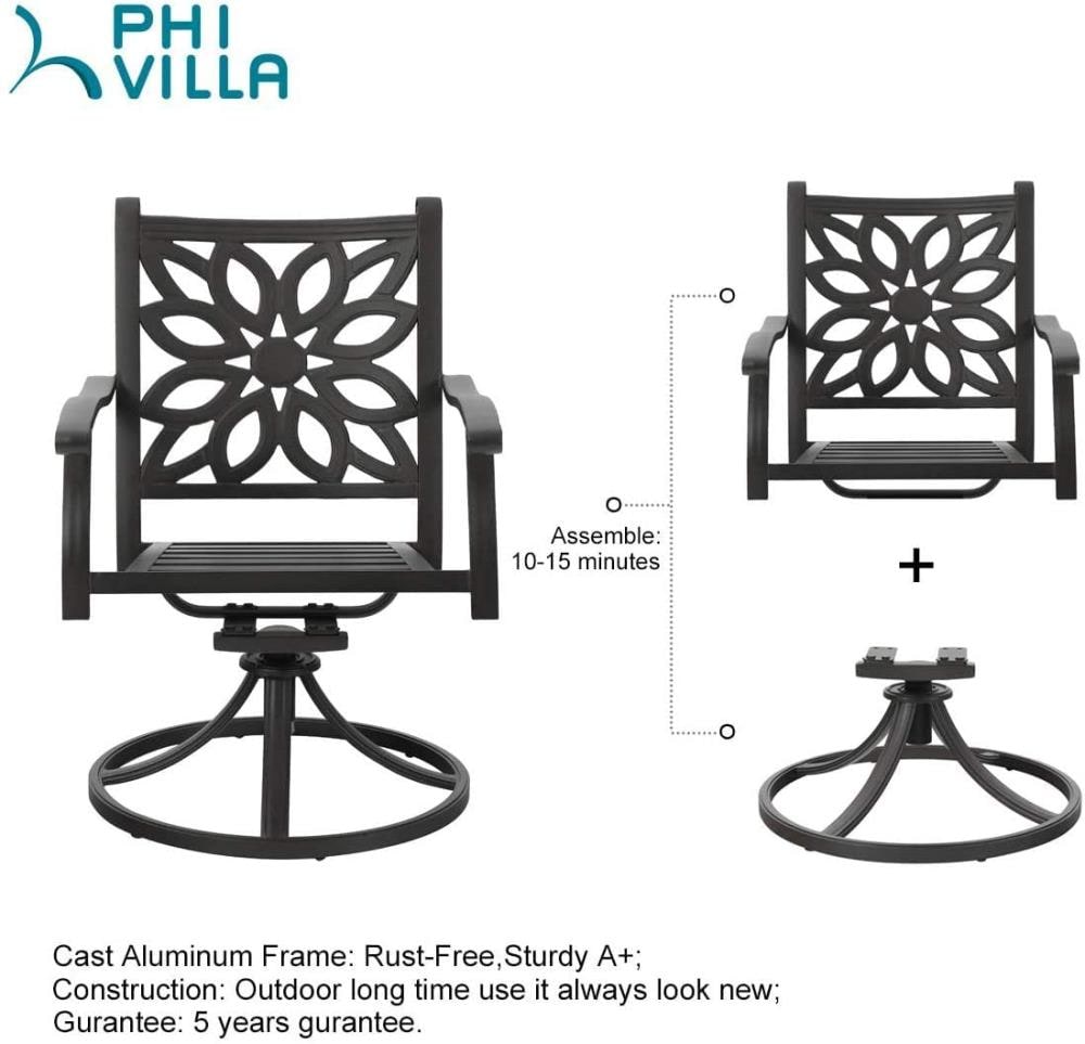 PHI VILLA E02GF0501-071-01 Patio-Chairs - View #5