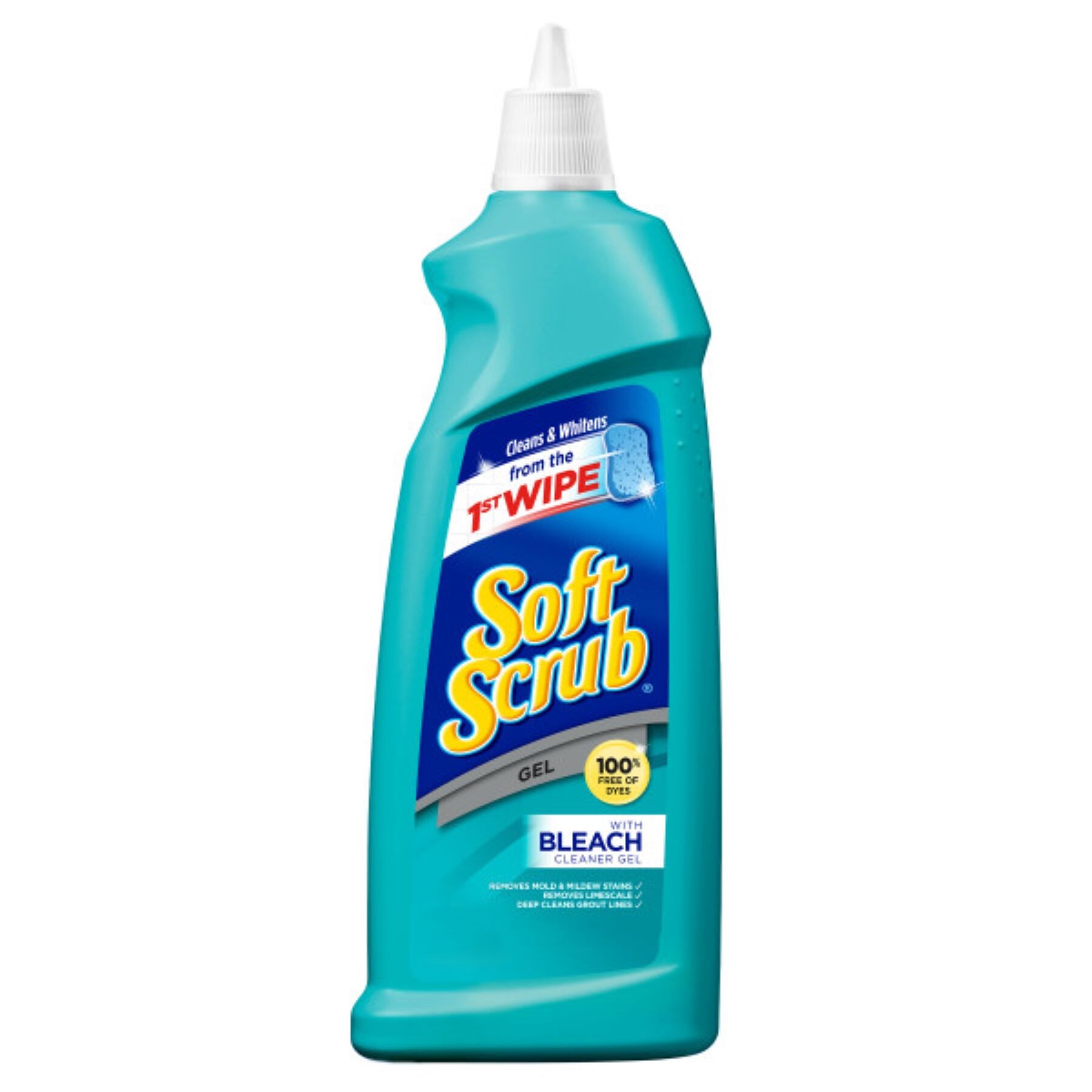 Soft Scrub 2711625  with Bleach Cleaner Gel, 28.6fl-oz