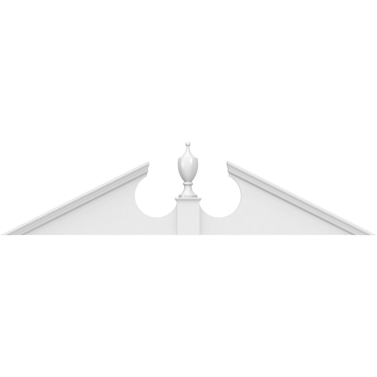 Ekena Millwork PEDPS080X200ACR00 Exterior-Window-Trim - View #3