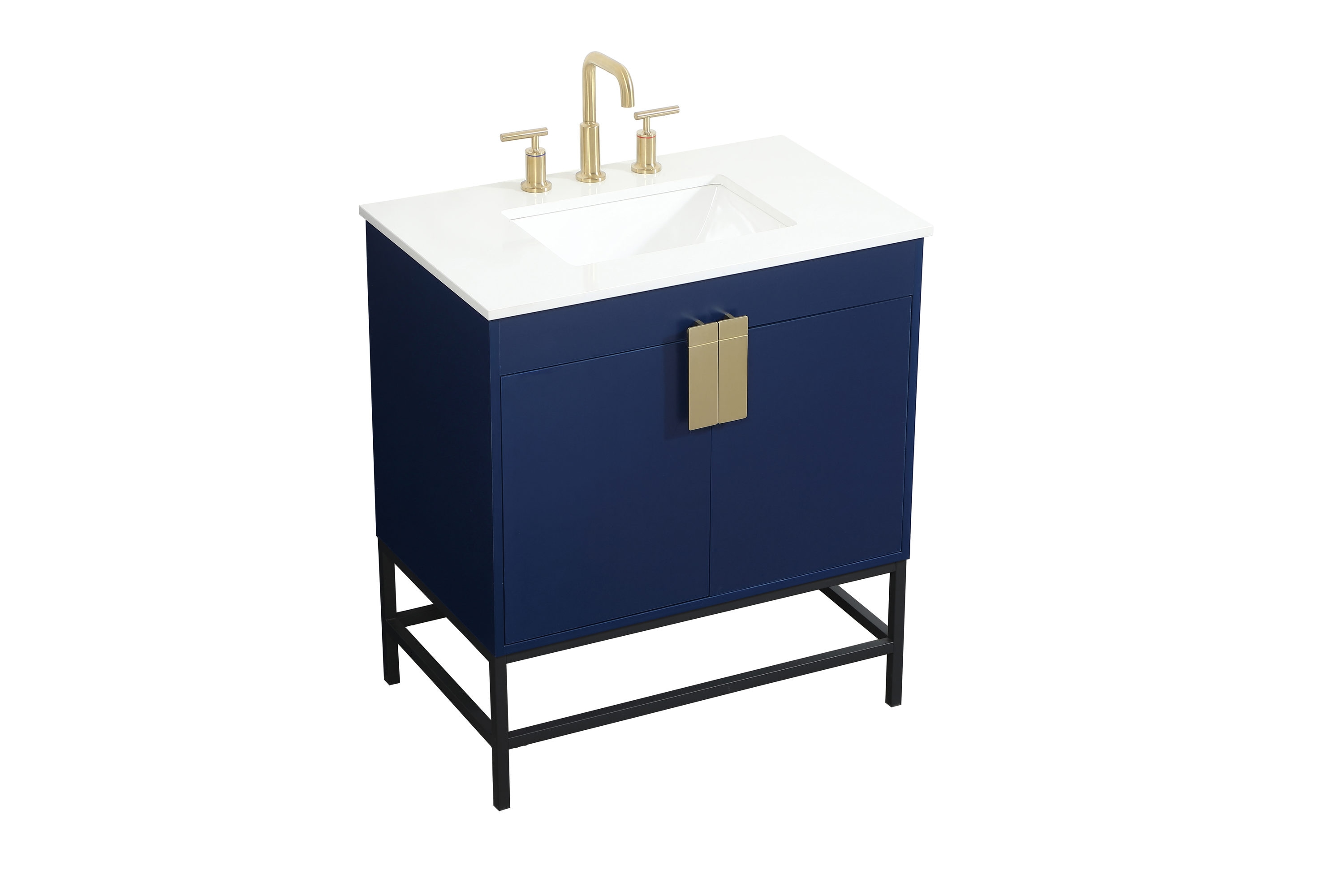 Elegant Decor HF146490MBL Bath-Vanity-Combo - View #9