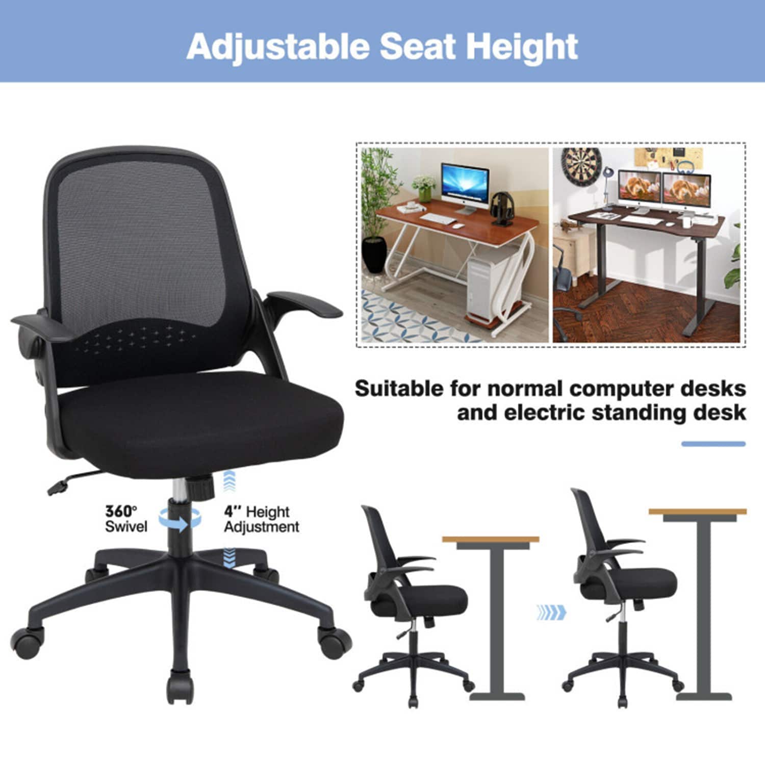 GZMR SRSD11065GY Office-Chairs - View #5