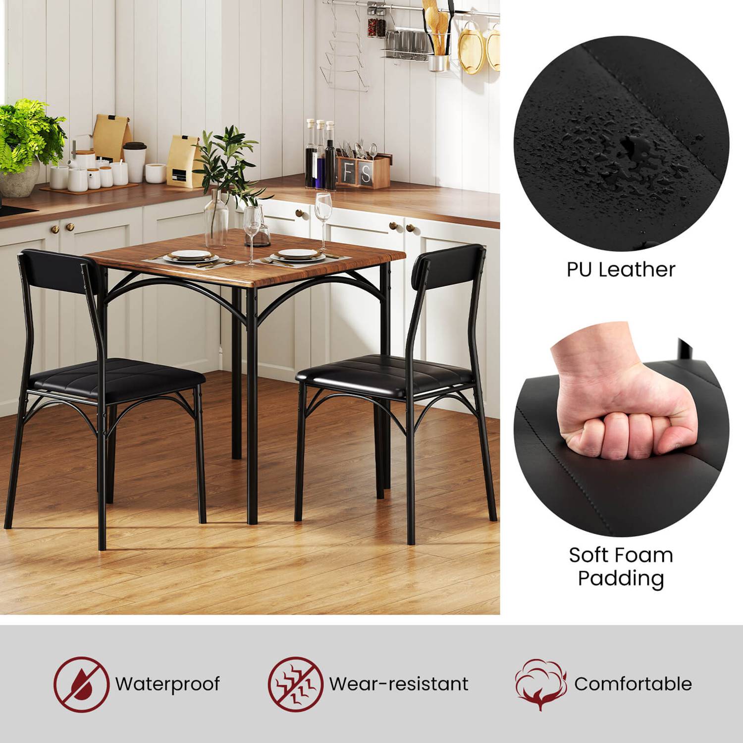 Costway CSHY001749 Dining-Sets - View #8