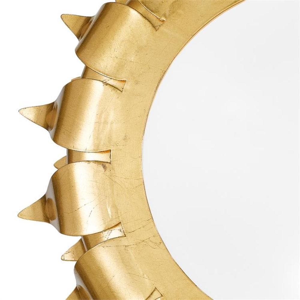 Antique Gold 3-Light Glass Flush Mount Ceiling Lamp