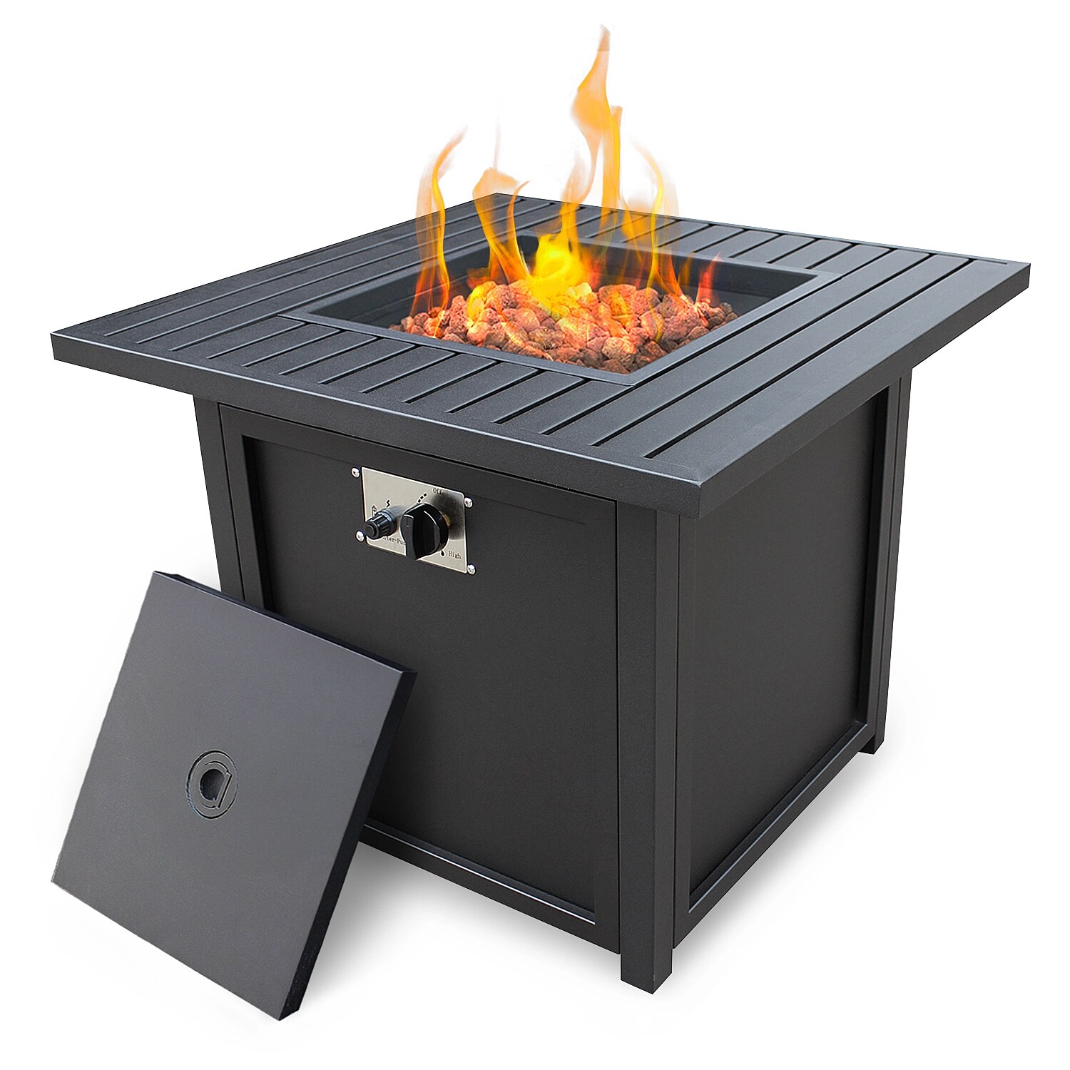 Upland UI-GFT-31823-BK Outdoor-Gas-Firepits - View #2
