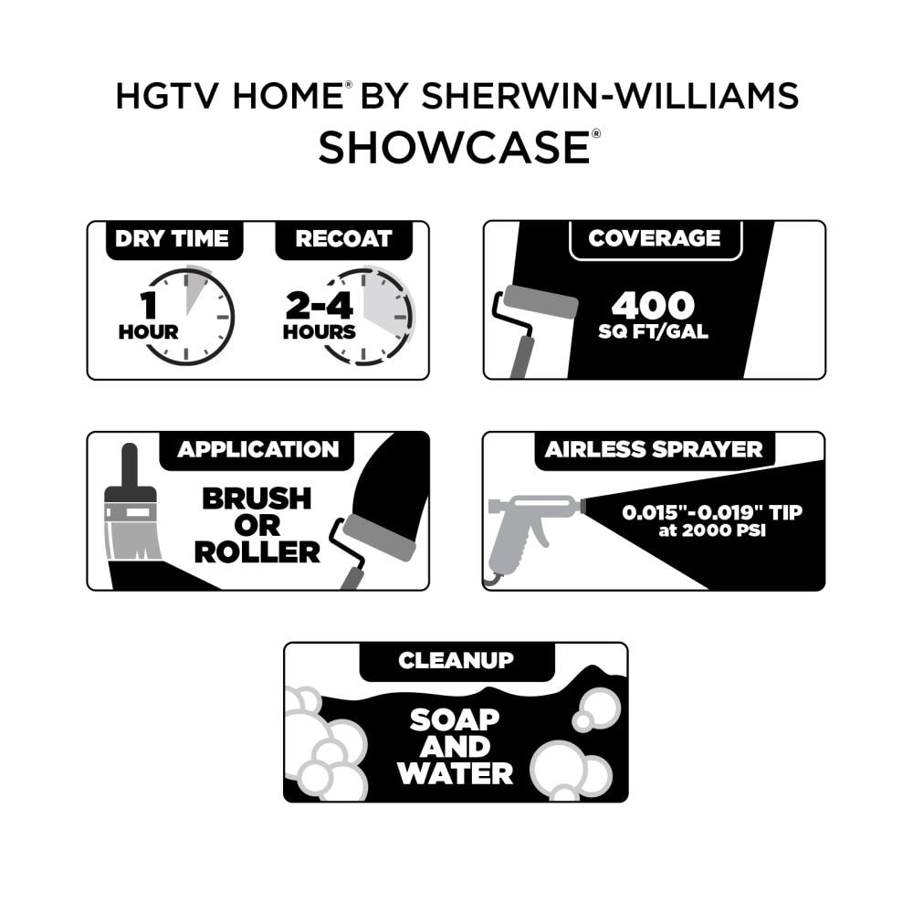 HGTV HOME by Sherwin-Williams 3003-3B-935224 Int-Ext-Paint - View #7