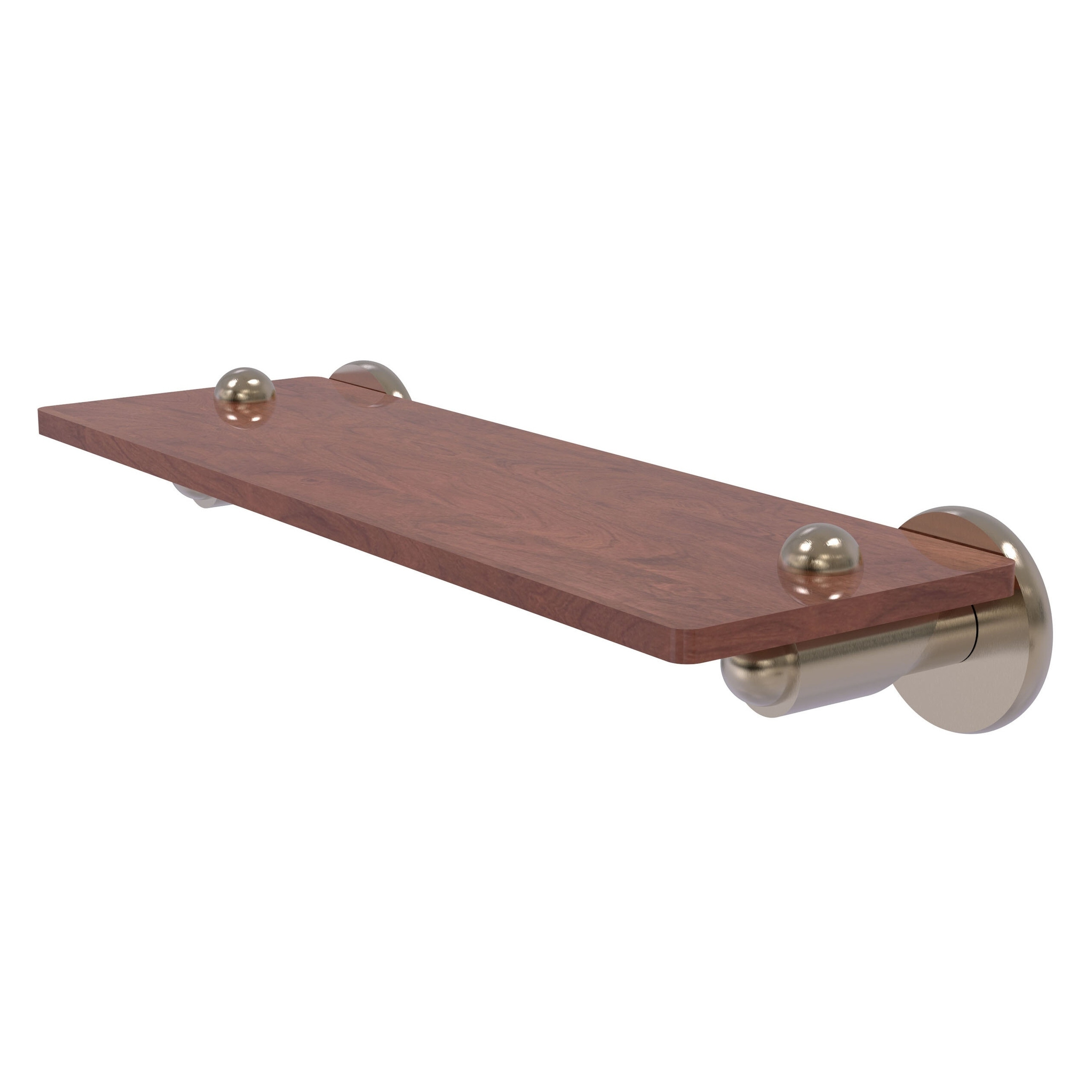 Allied Brass SH-1-16-IRW-PEW Soho Antique Pewter Wall mount Bathroom Shelf ( 16-in x 2.5-in x 5-in )
