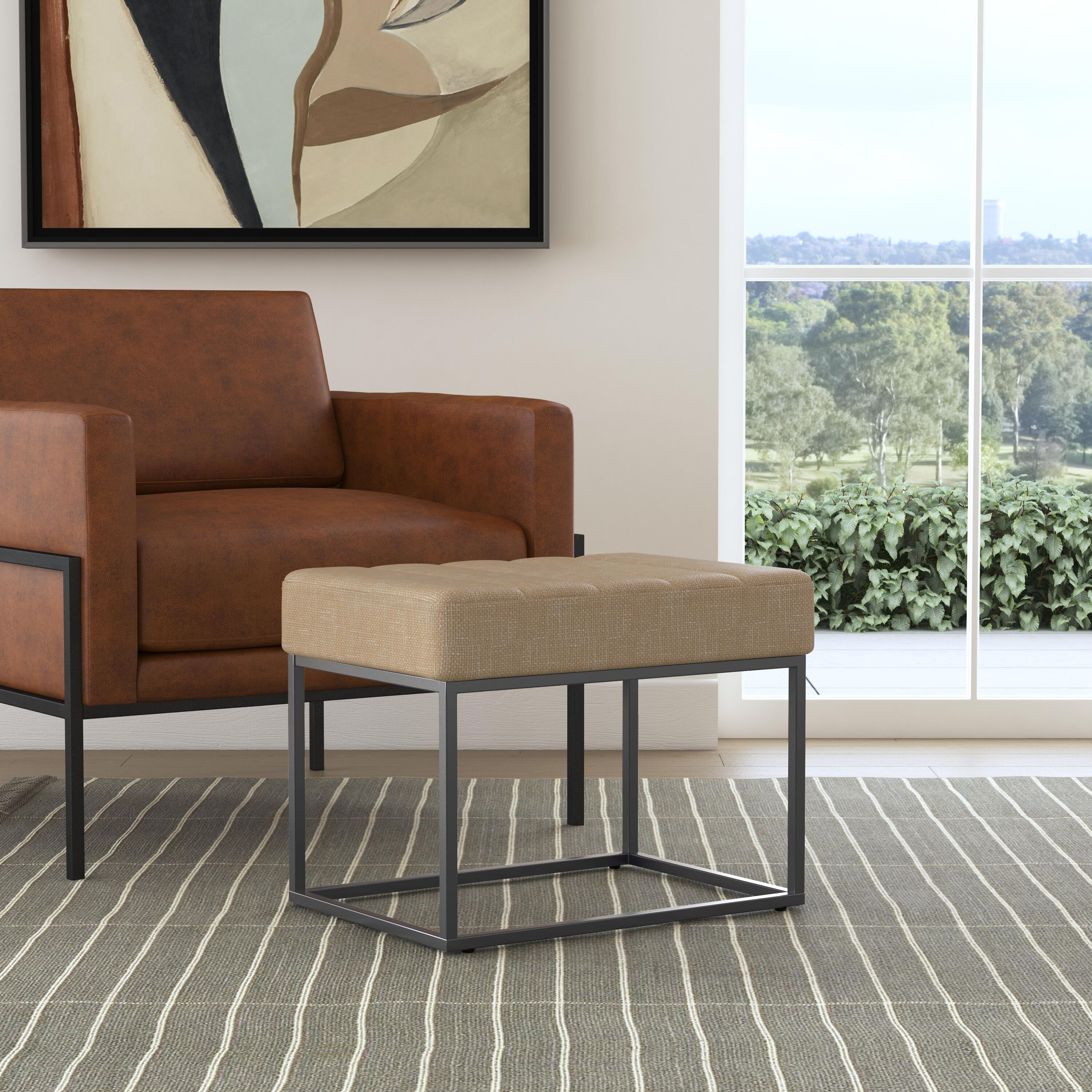 HomePop K8741-F2451 Ottoman