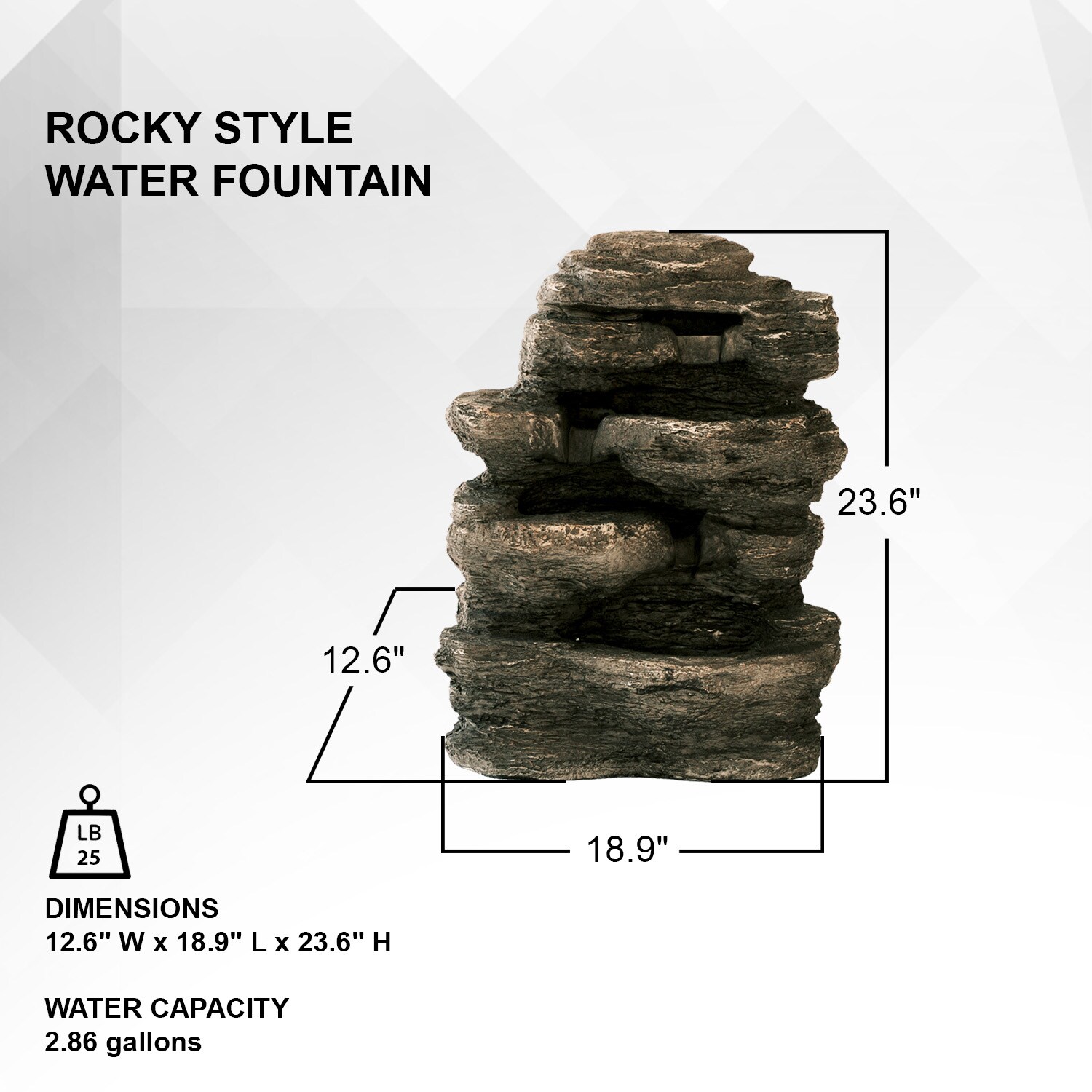 XBrand ALLFL001A fountains - View #7