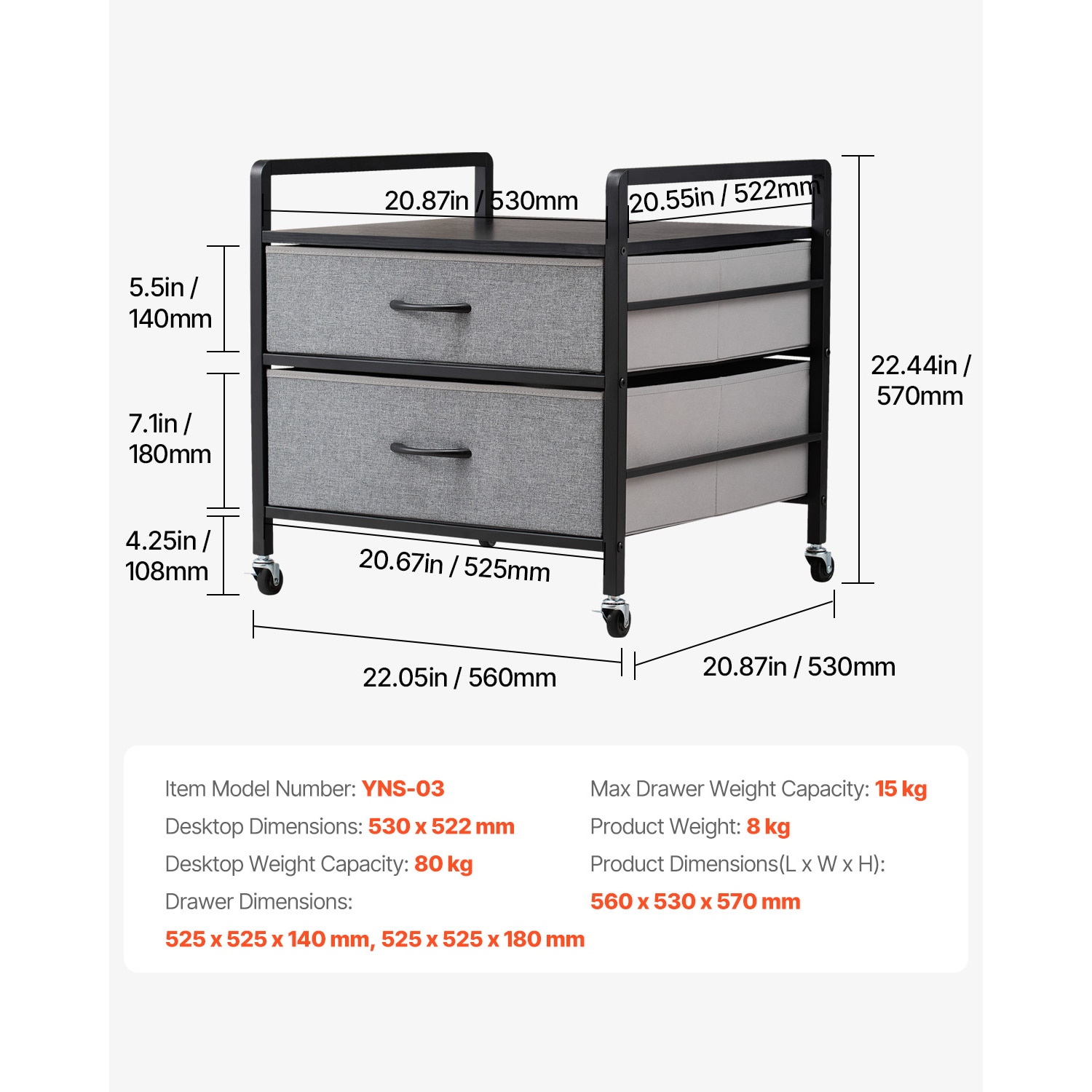 VEVOR SCCTKMNBXZJ206603V0 Kitchen-Furniture - View #7