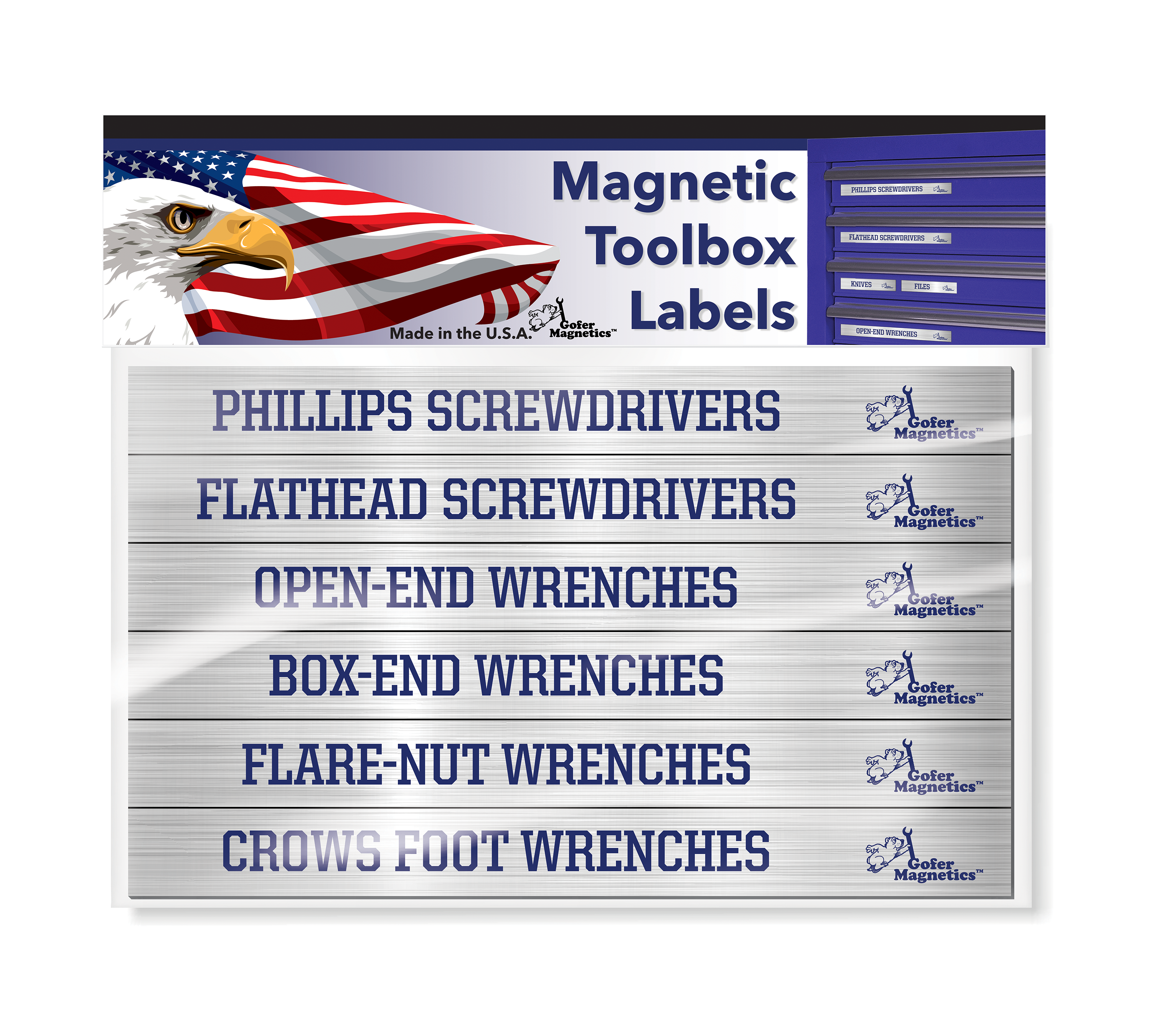 Gofer Magnetics GMLB111 Tool-Storage-Access - View #6