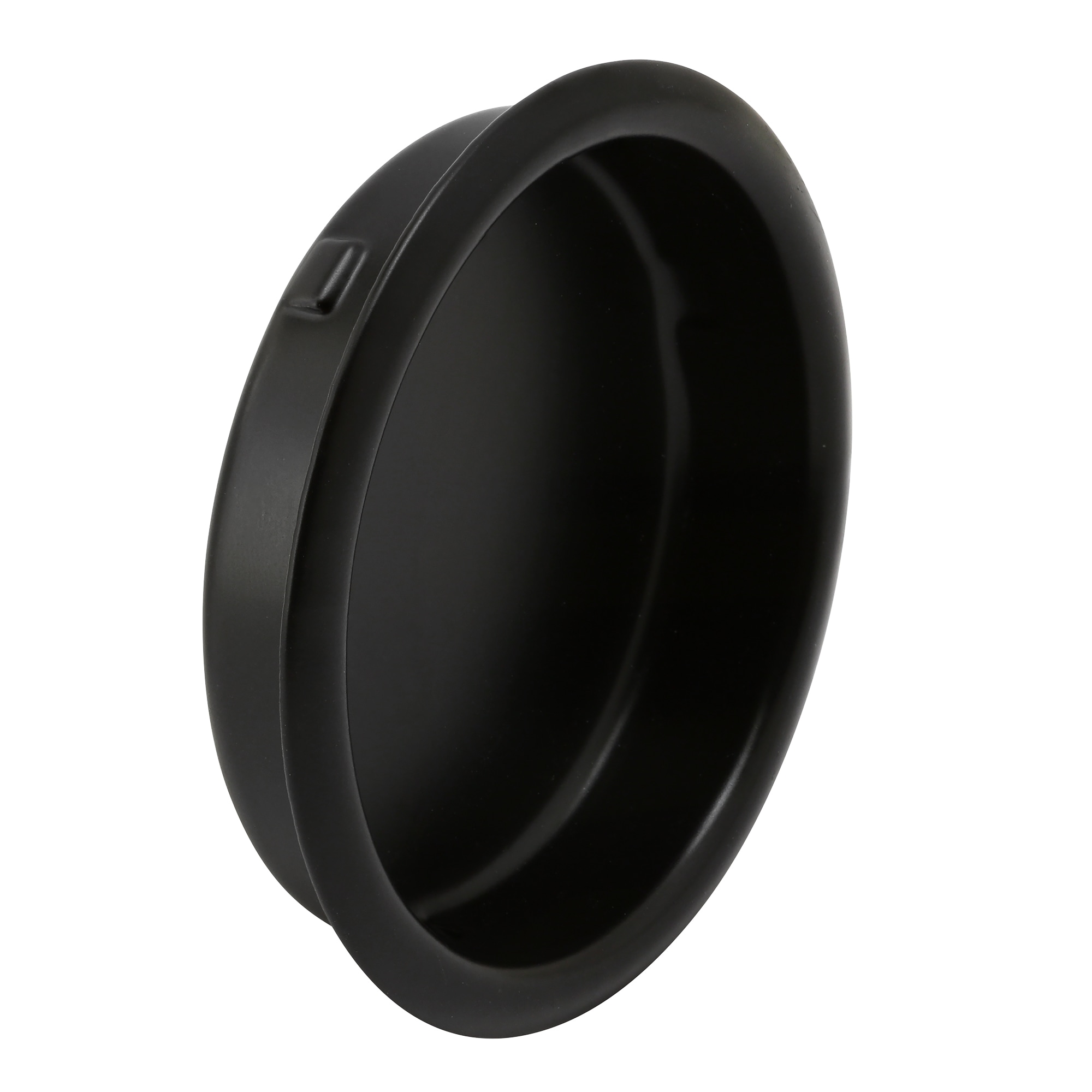 Prime-Line MP7570N 1.75-Inches Matte Black Sliding Closet Door Finger Pull ( 5 -Pack)