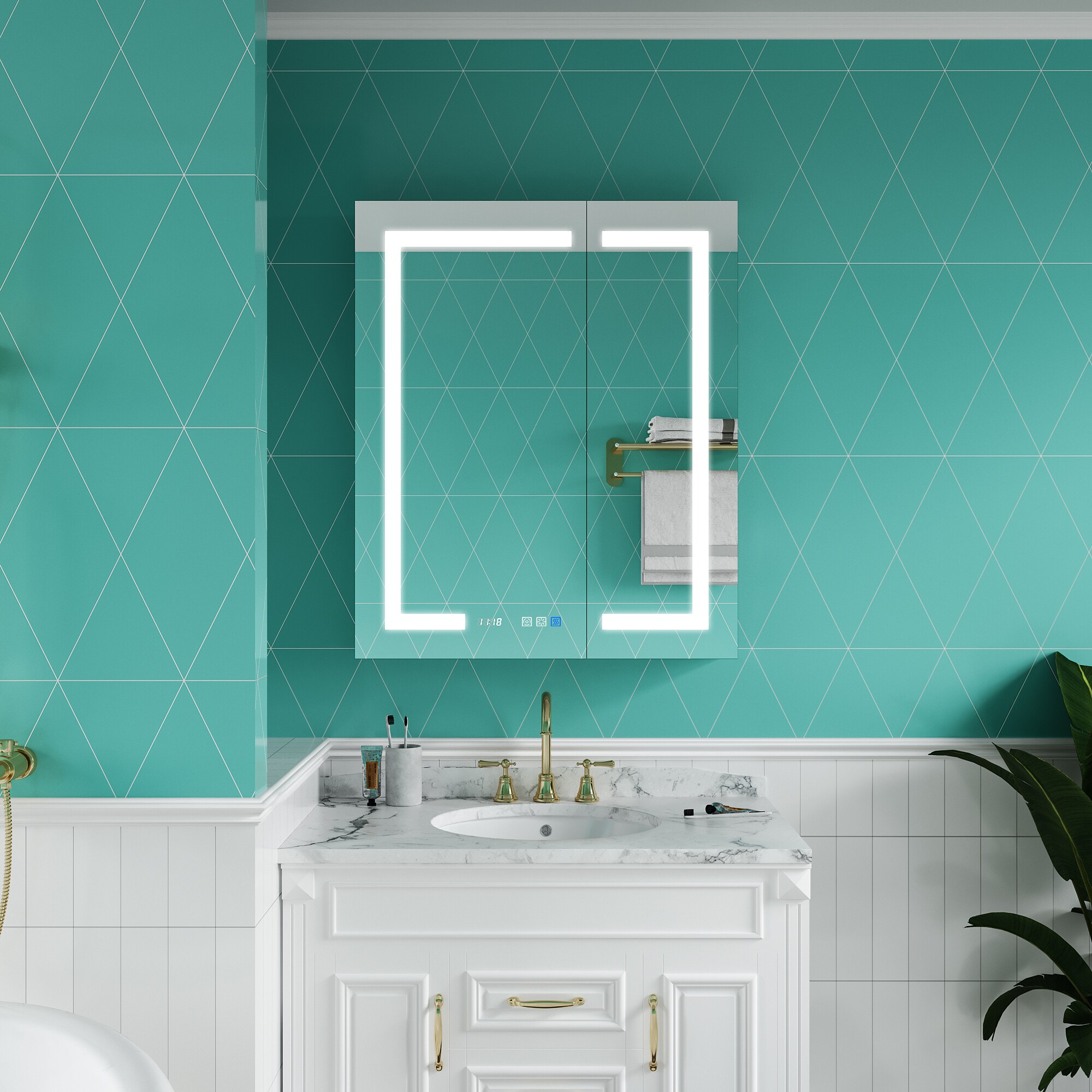 ExBrite EBMC3036V4DX Bathroom-Medicine-Cabinets - View #17