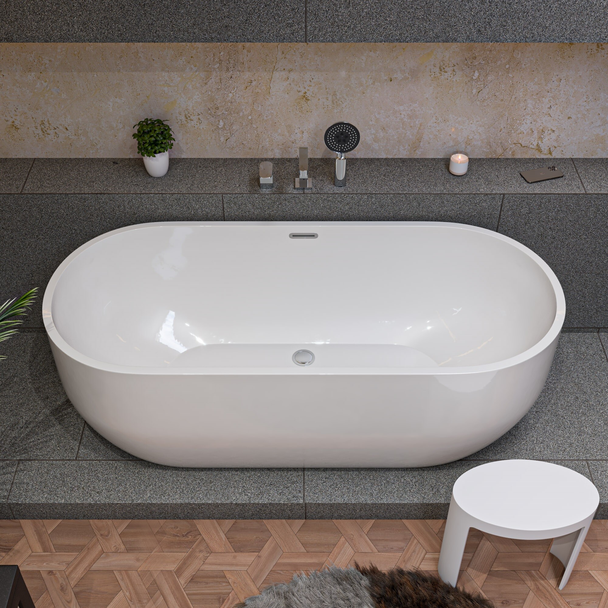 ALFI ABST66 Bath-Safety-Seats-Benches - View #3