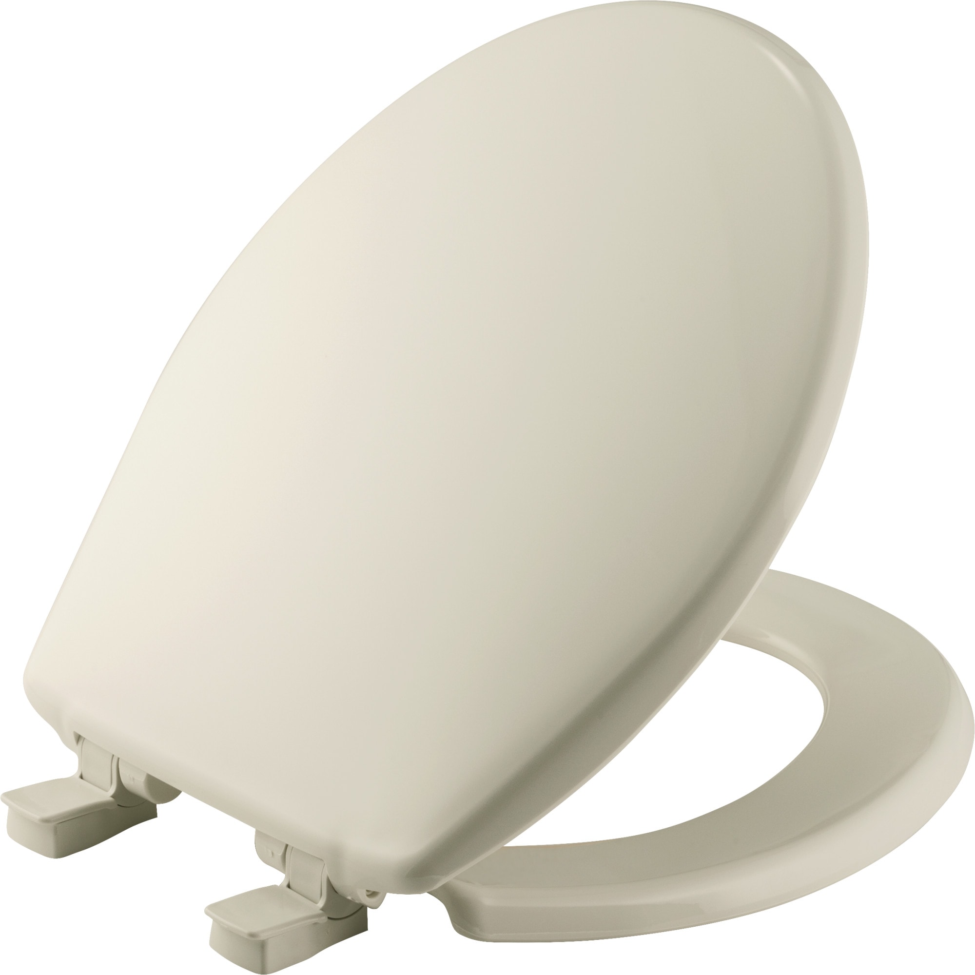 Bemis Plastic Biscuit Round Soft Close Toilet Seat in the Toilet Seats ...